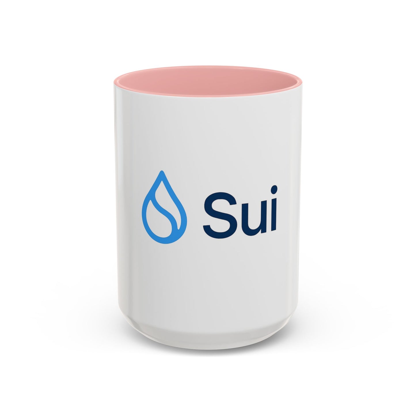 SUI Stylish Accent Coffee Mug - Unique Sui Logo Design, Perfect Gift for Coffee Lovers, Home, Office, or as a Fun Collectible