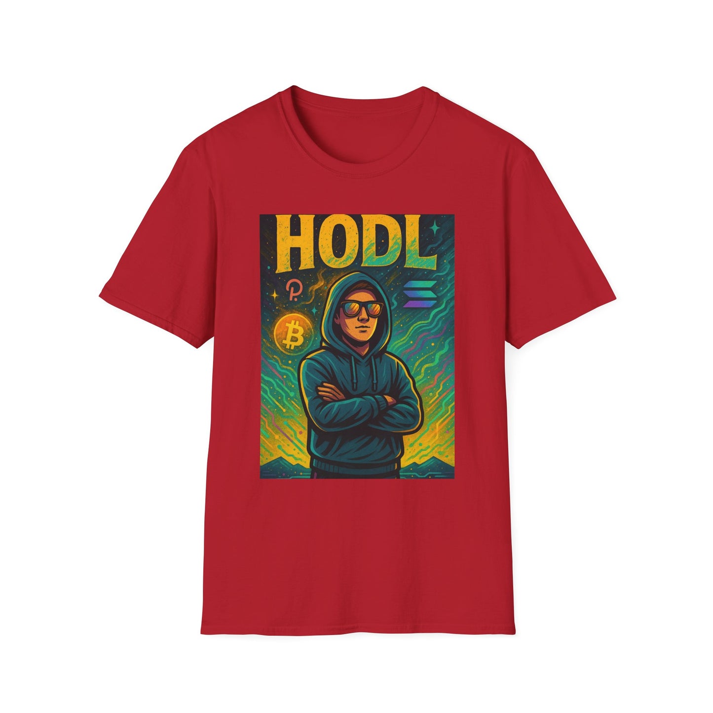 Unisex Crypto-HODL T-Shirt, Bitcoin Merch, Gift for Crypto Enthusiasts, Trendy Graphic Tee, Cool Crypto Apparel