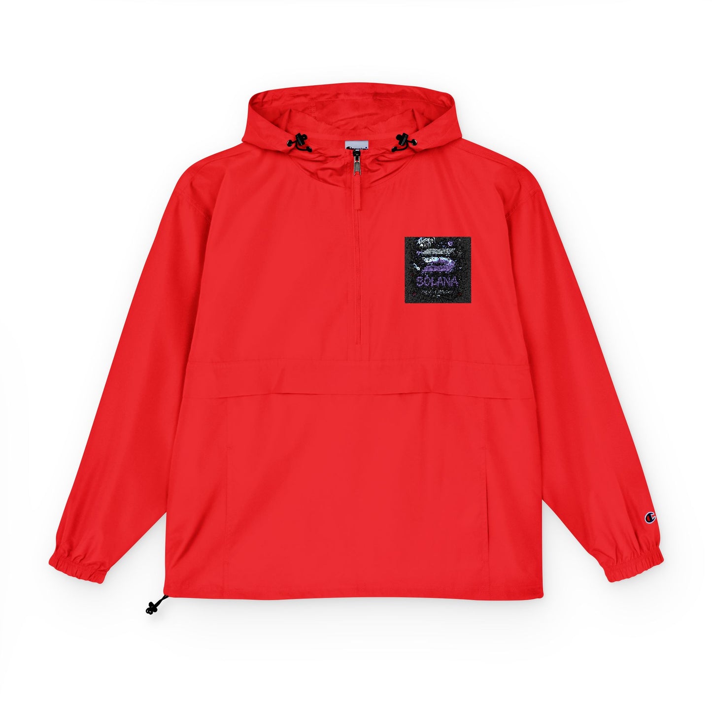 Solana Vibrant Packable Anorak Jacket for Adventurers, Lightweight Rain Gear, Camp Gear, Travel Jacket, Festival Apparel