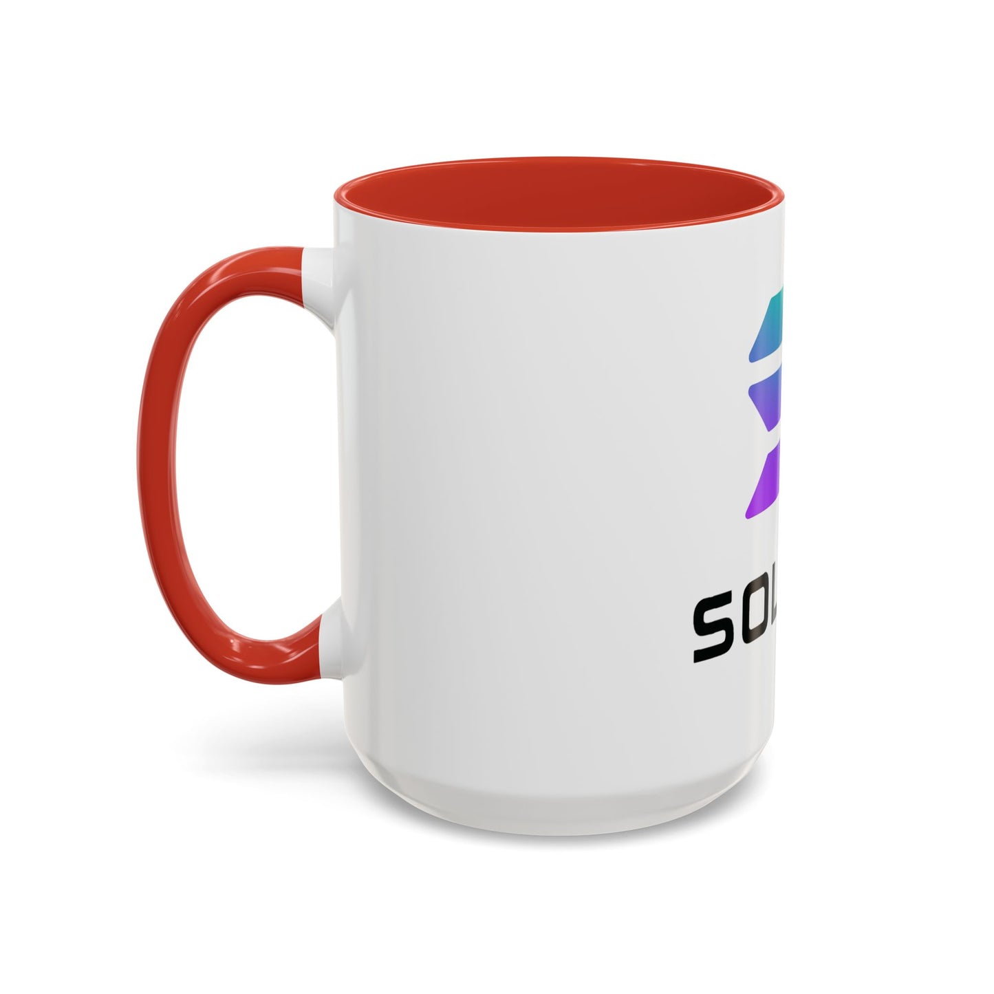 Solana Accent Coffee Mug - Perfect for Crypto Lovers, Stylish Drinkware, Gift for Tech Enthusiasts, Unique Office Accessories, Modern [...]