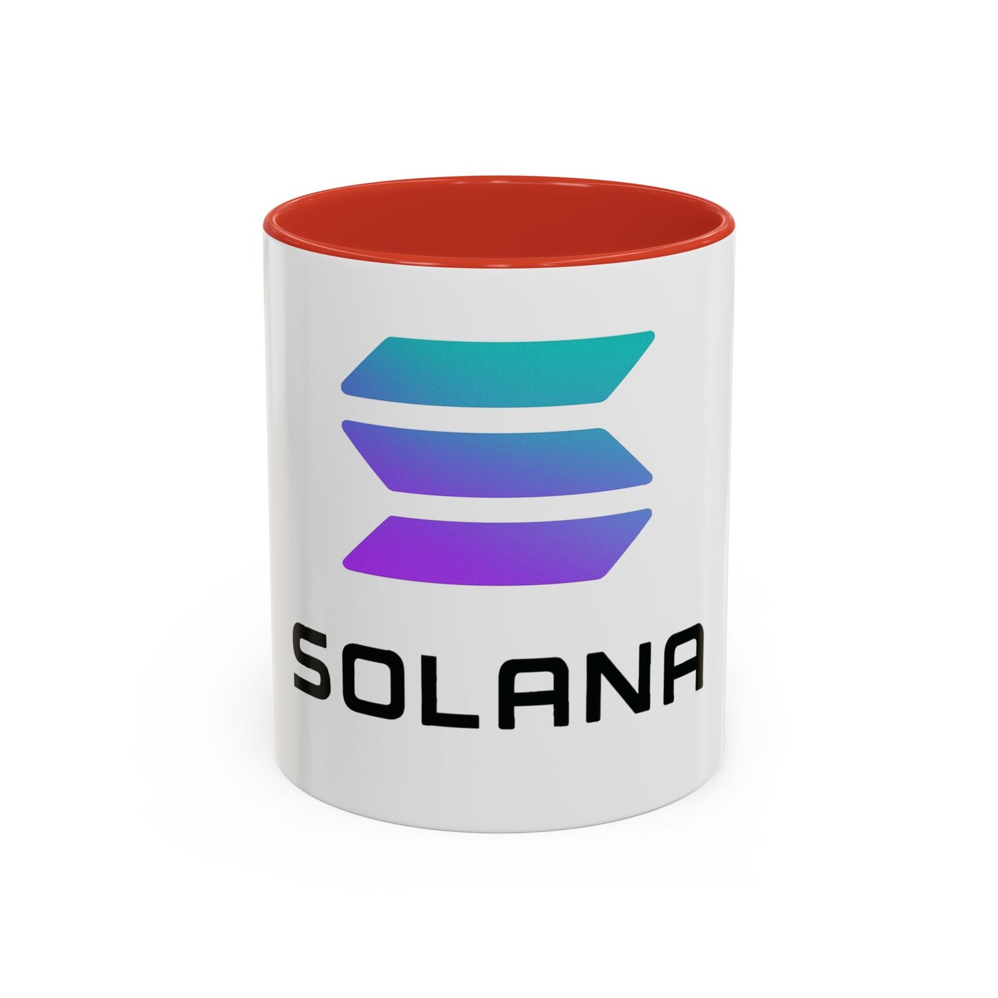 Solana Accent Coffee Mug - Perfect for Crypto Lovers, Stylish Drinkware, Gift for Tech Enthusiasts, Unique Office Accessories, Modern [...]
