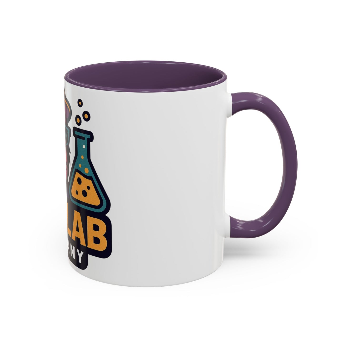 Ape Lab Company Accent Coffee Mug - Unique Gift for Coffee Lovers, Perfect for Scientists, Funny Office Mug, Lab Themed Drinkware, [...]