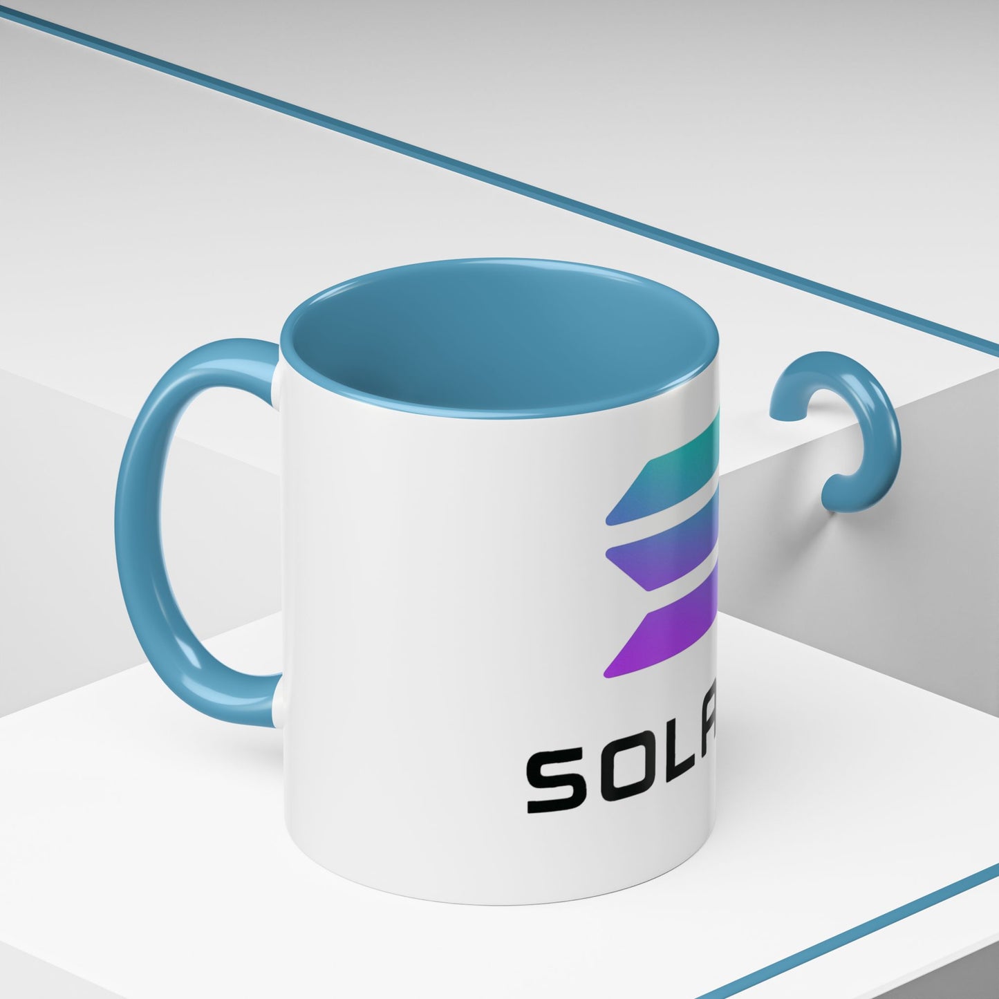 Solana Accent Coffee Mug - Perfect for Crypto Lovers, Stylish Drinkware, Gift for Tech Enthusiasts, Unique Office Accessories, Modern [...]