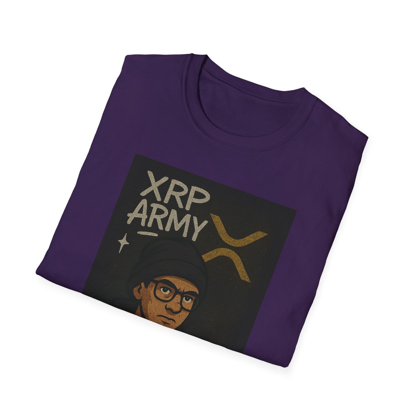 XRP Army Unisex Softstyle T-Shirt, Crypto Fashion Tee, Gift for Cryptocurrency Enthusiasts, Blockchain Apparel, Trendy Casual Wear