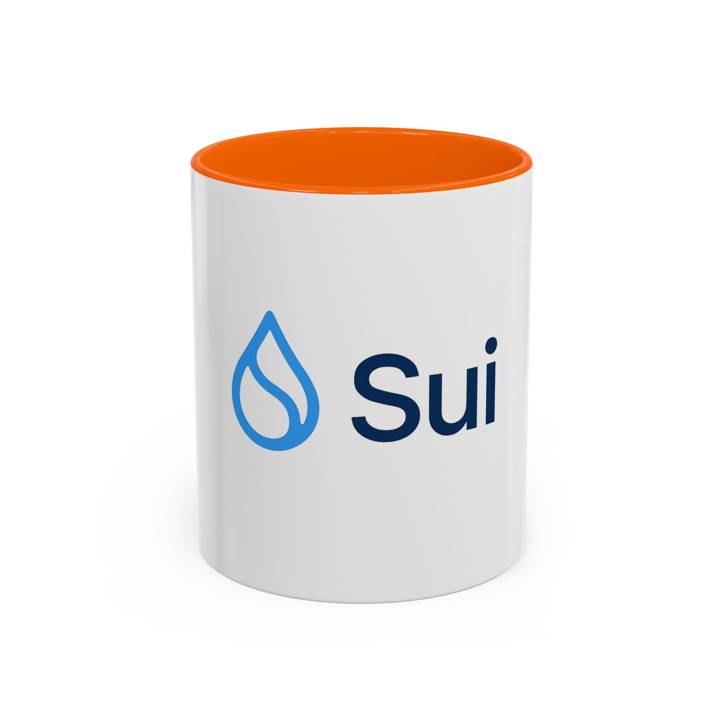 SUI Stylish Accent Coffee Mug - Unique Sui Logo Design, Perfect Gift for Coffee Lovers, Home, Office, or as a Fun Collectible