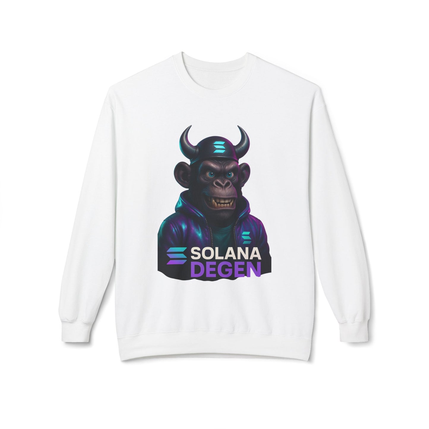 Solana Cool Graphic Sweatshirt for Crypto Enthusiasts | Perfect for Gifts, Casual Wear, Street Style, Gaming Events, Crypto Community