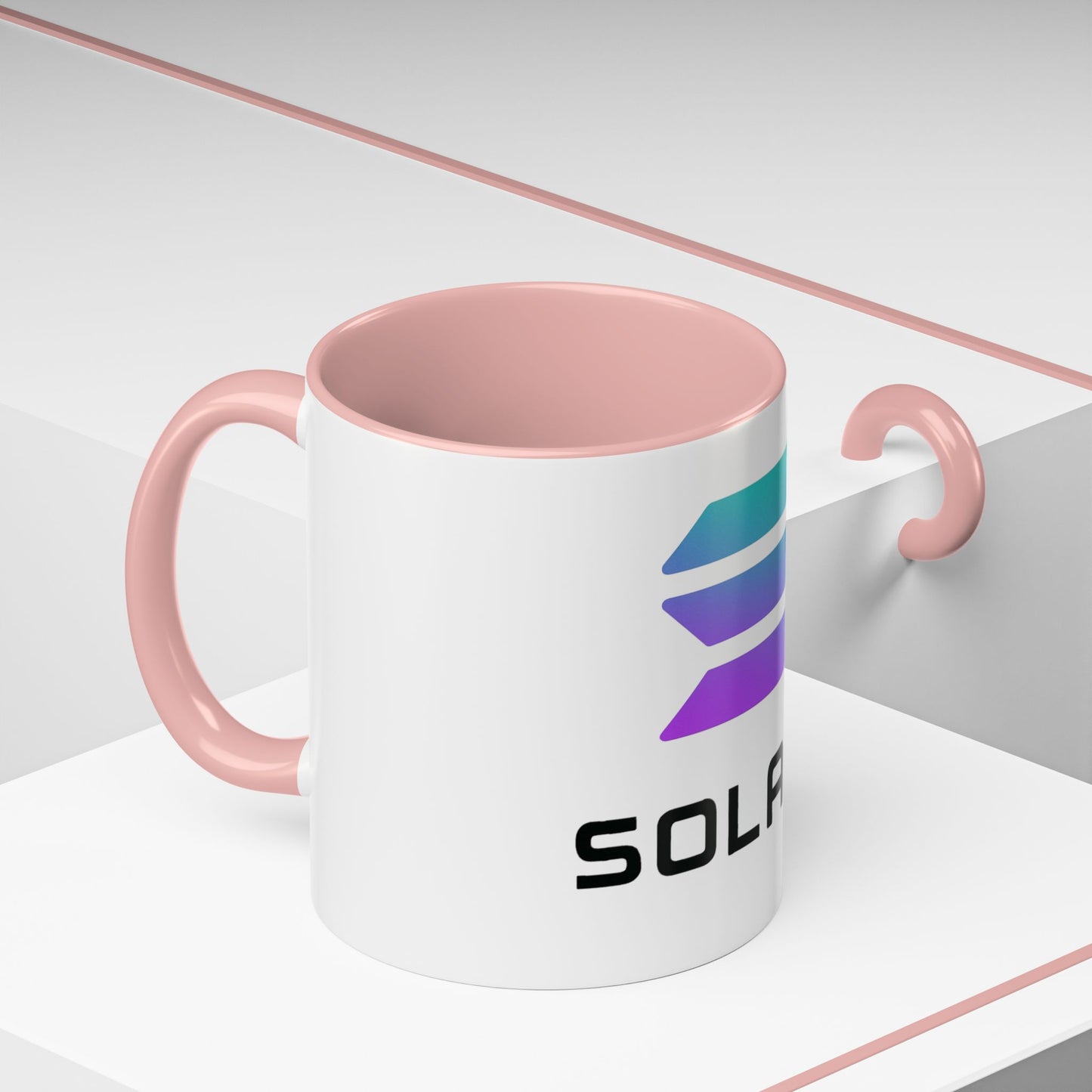 Solana Accent Coffee Mug - Perfect for Crypto Lovers, Stylish Drinkware, Gift for Tech Enthusiasts, Unique Office Accessories, Modern [...]