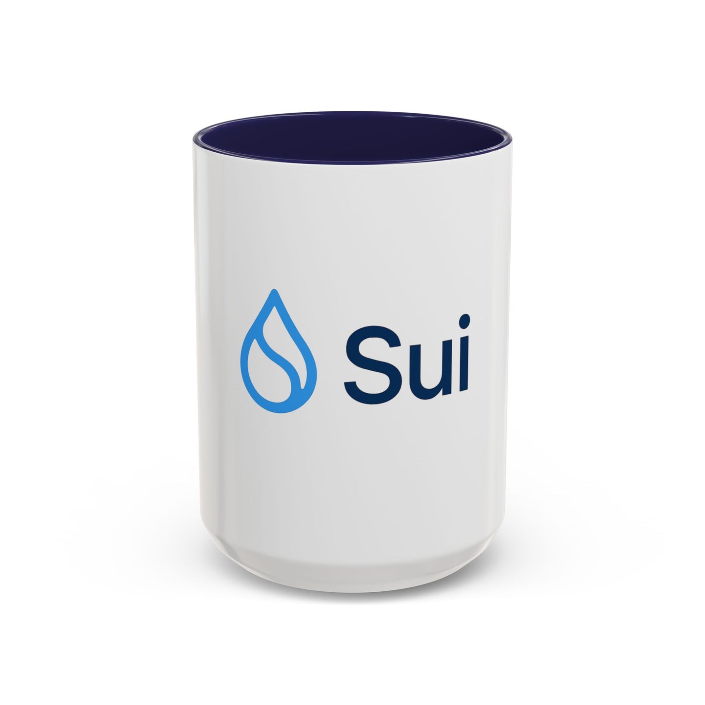 SUI Stylish Accent Coffee Mug - Unique Sui Logo Design, Perfect Gift for Coffee Lovers, Home, Office, or as a Fun Collectible