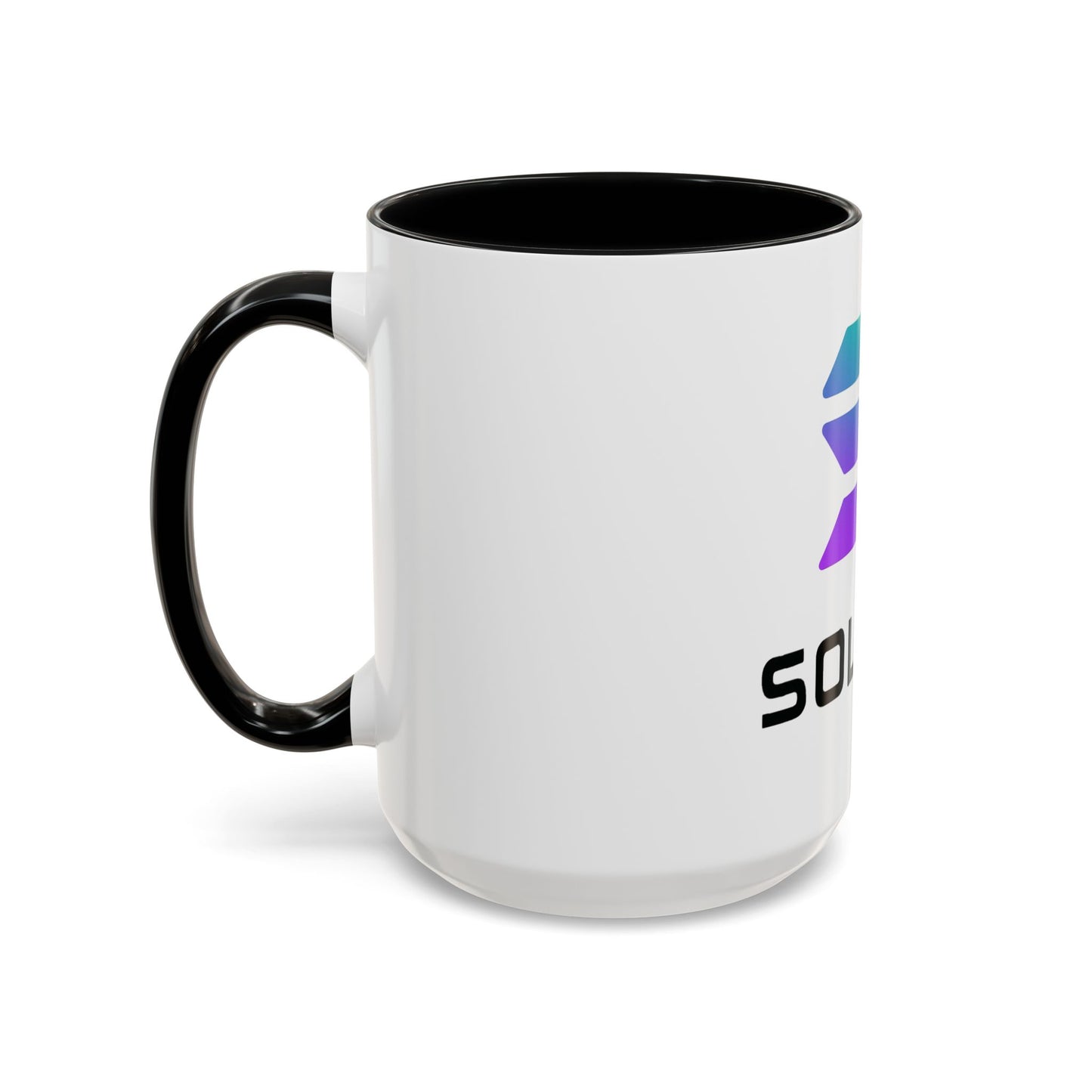 Solana Accent Coffee Mug - Perfect for Crypto Lovers, Stylish Drinkware, Gift for Tech Enthusiasts, Unique Office Accessories, Modern [...]