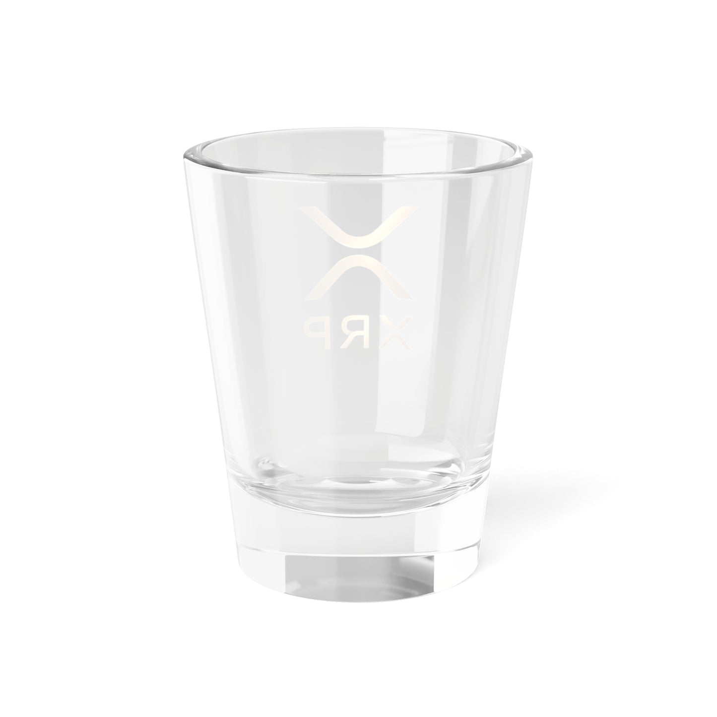 XRP Logo Shot Glass | Unique 1.5oz Glass for Collectors, Parties, Gifts, Home Bars, Special Occasions