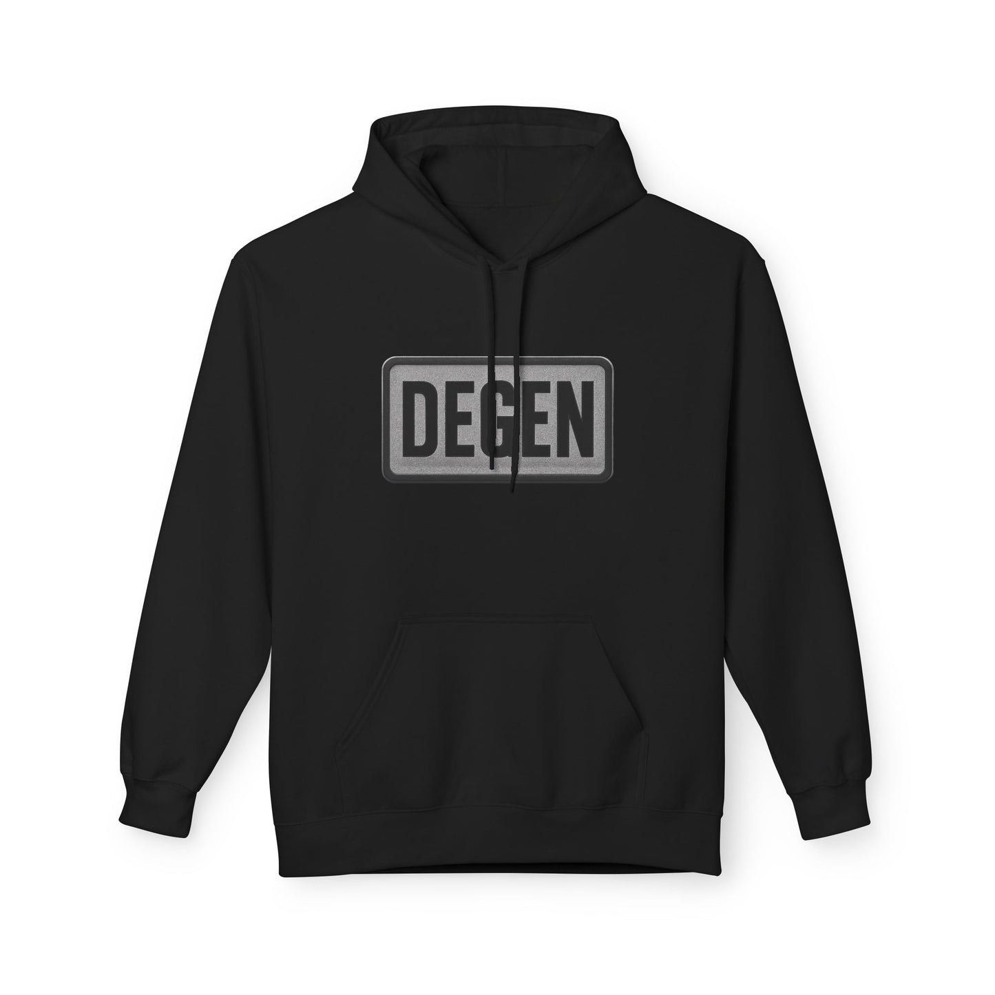 Degen Collection Stylish Unisex Fleece Hoodie - Cozy Gift for Every Occasion, Casualwear, Everyday Hoodie, Fall/Winter Essential, Trendy Layering Piece
