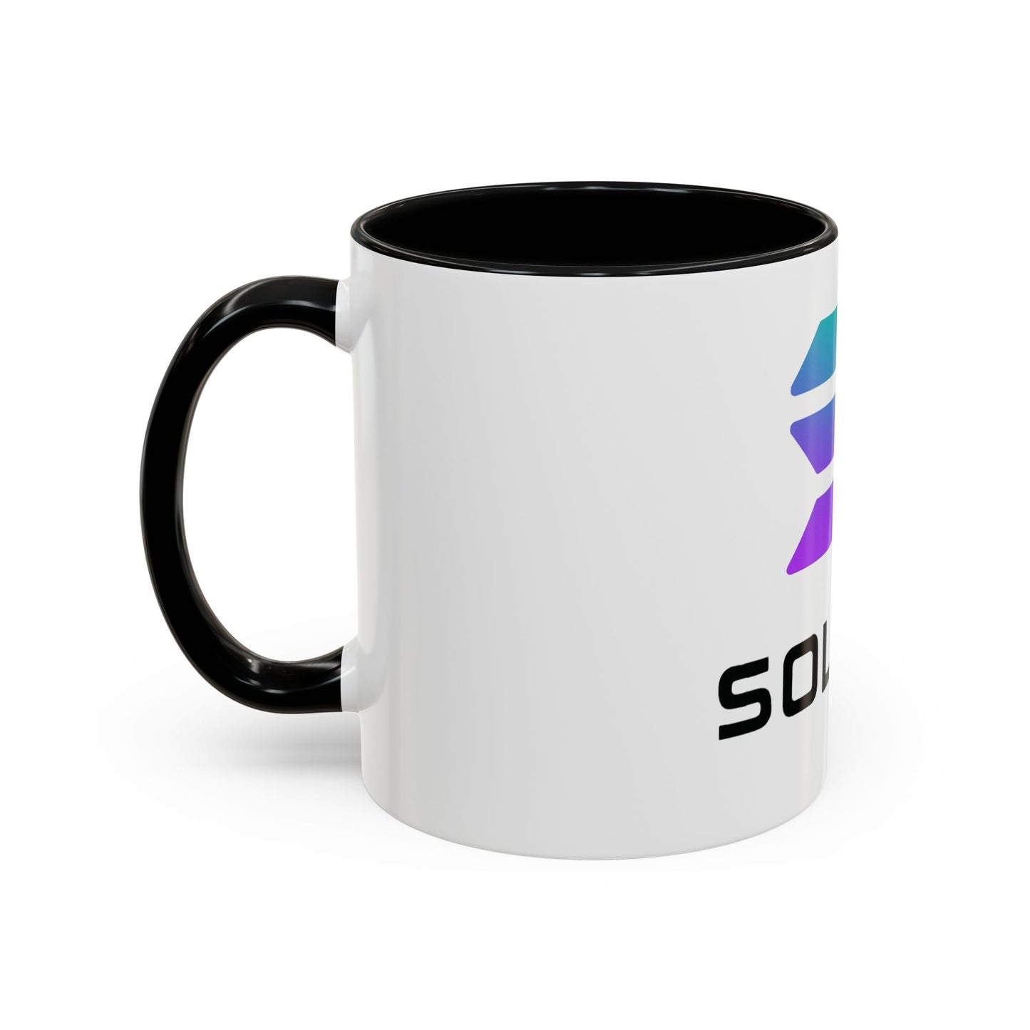 Solana Accent Coffee Mug - Perfect for Crypto Lovers, Stylish Drinkware, Gift for Tech Enthusiasts, Unique Office Accessories, Modern [...]