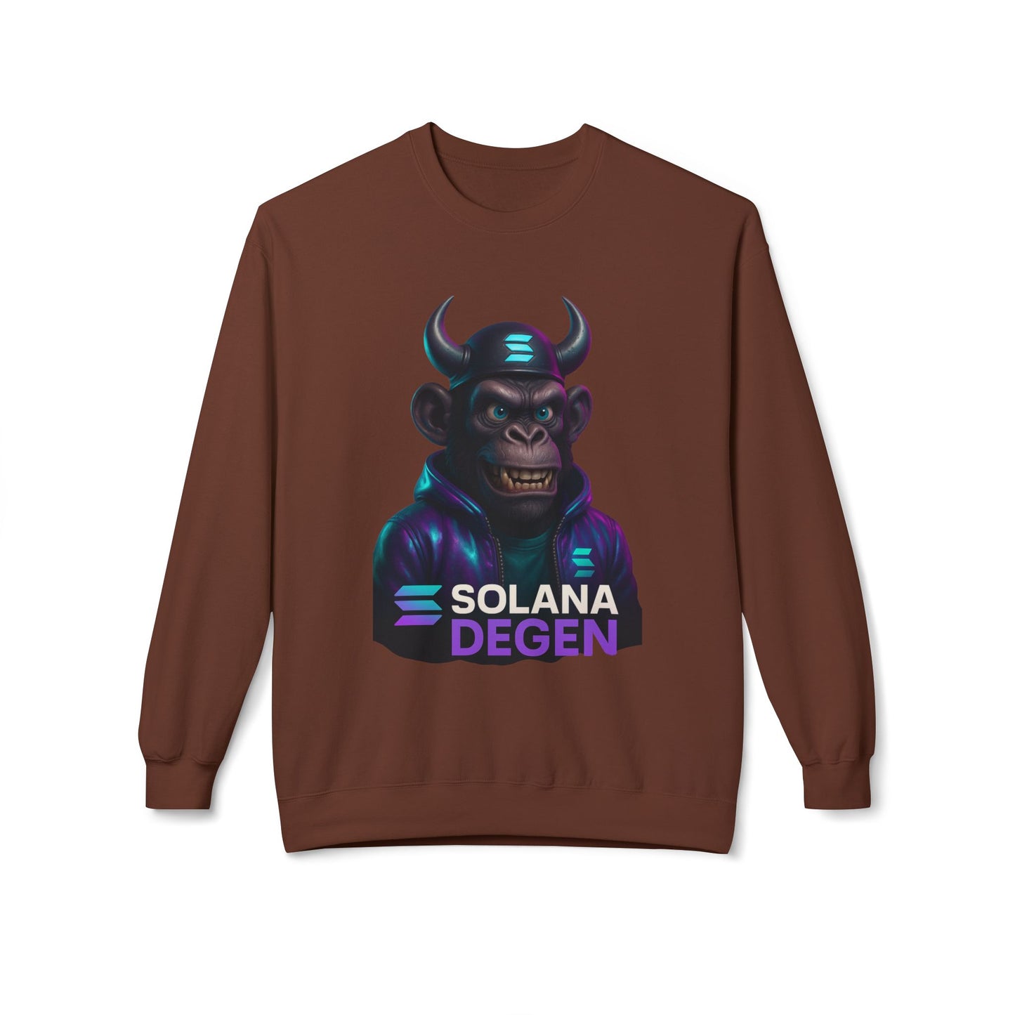 Solana Cool Graphic Sweatshirt for Crypto Enthusiasts | Perfect for Gifts, Casual Wear, Street Style, Gaming Events, Crypto Community