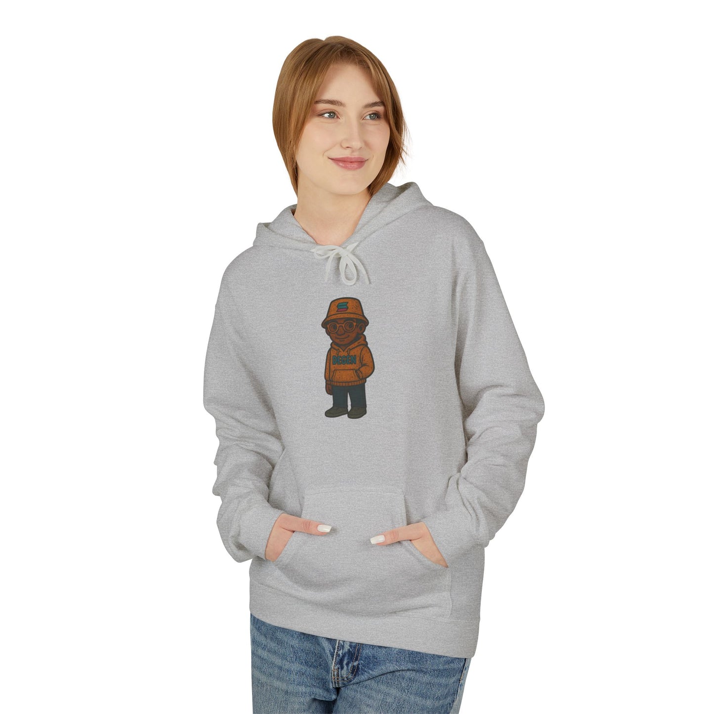 Solana Degen  Cozy Graphic Hoodie with Degen  Design, Unisex Fleece Sweatshirt for All Seasons, Perfect Gift for Birthdays, Holidays, and Casual [...]