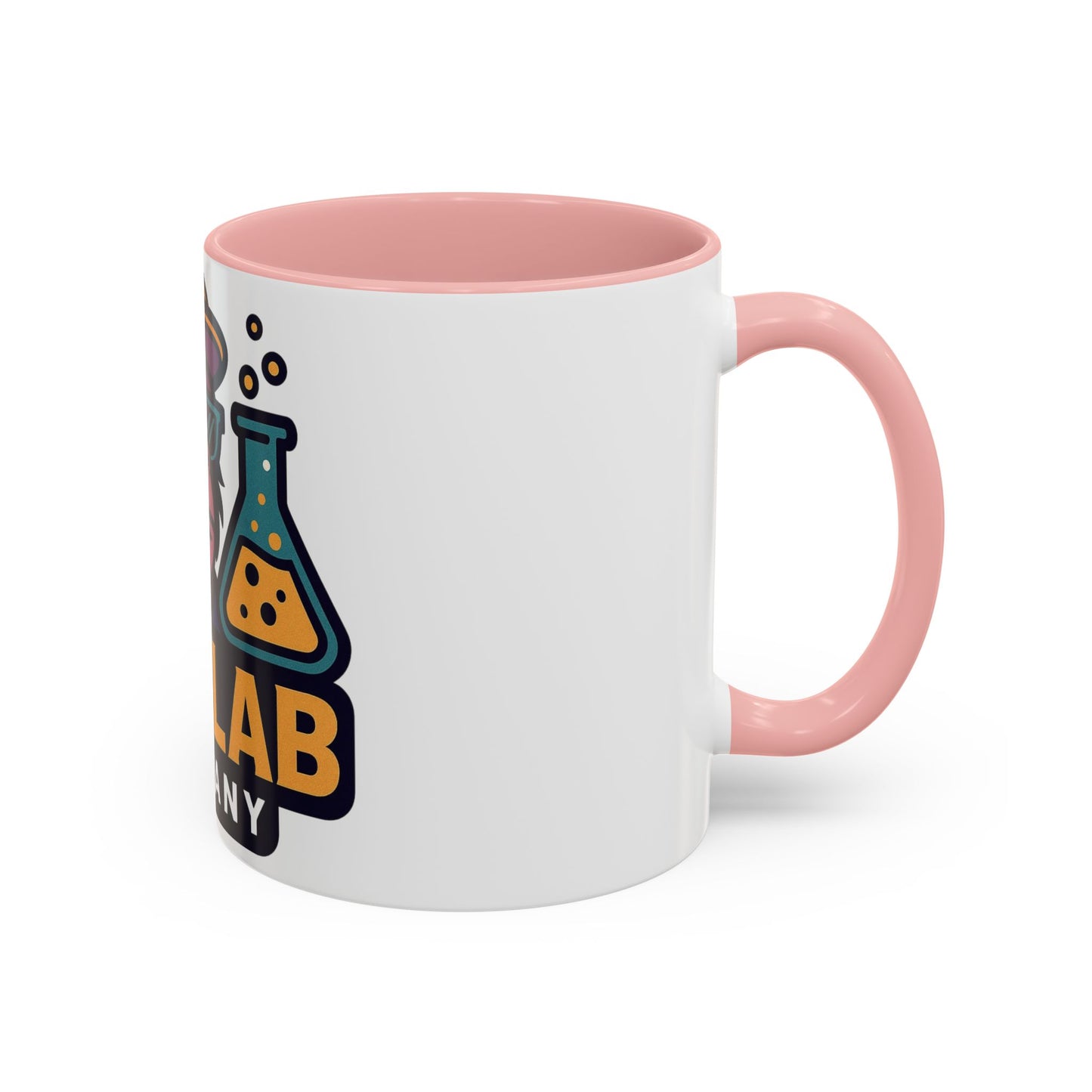 Ape Lab Company Accent Coffee Mug - Unique Gift for Coffee Lovers, Perfect for Scientists, Funny Office Mug, Lab Themed Drinkware, [...]