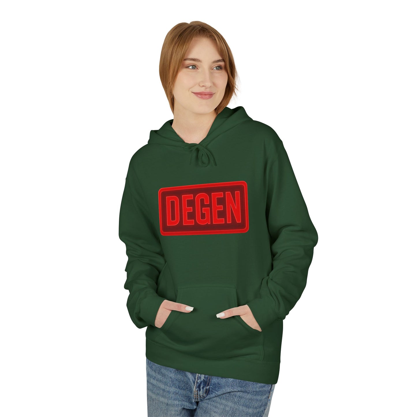Degen Collection Unisex Fleece Hoodie: Embrace Your Style with DEBEN, Cozy Casual Wear, Gift for Friends, Streetwear Essential, Perfect for Relaxation