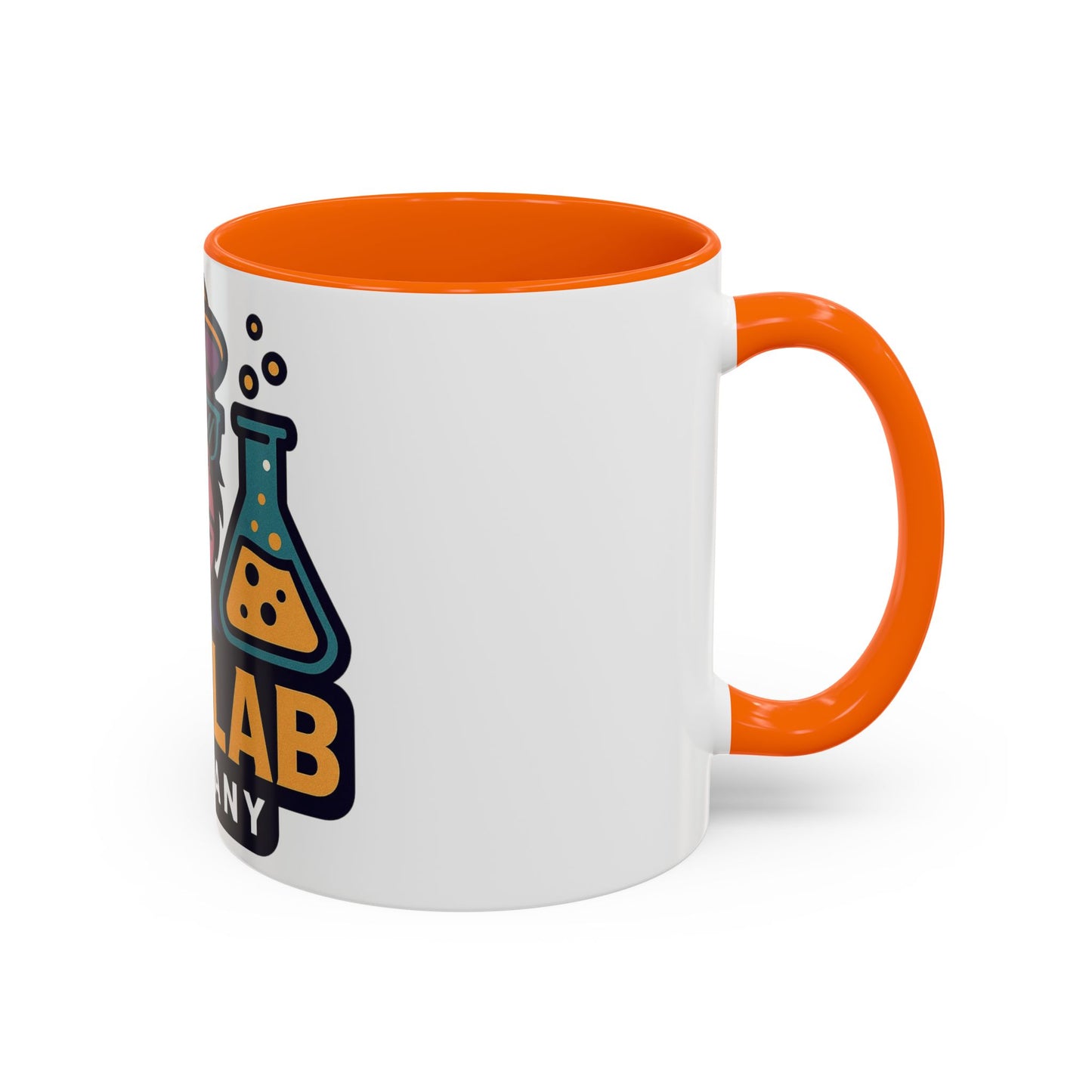 Ape Lab Company Accent Coffee Mug - Unique Gift for Coffee Lovers, Perfect for Scientists, Funny Office Mug, Lab Themed Drinkware, [...]