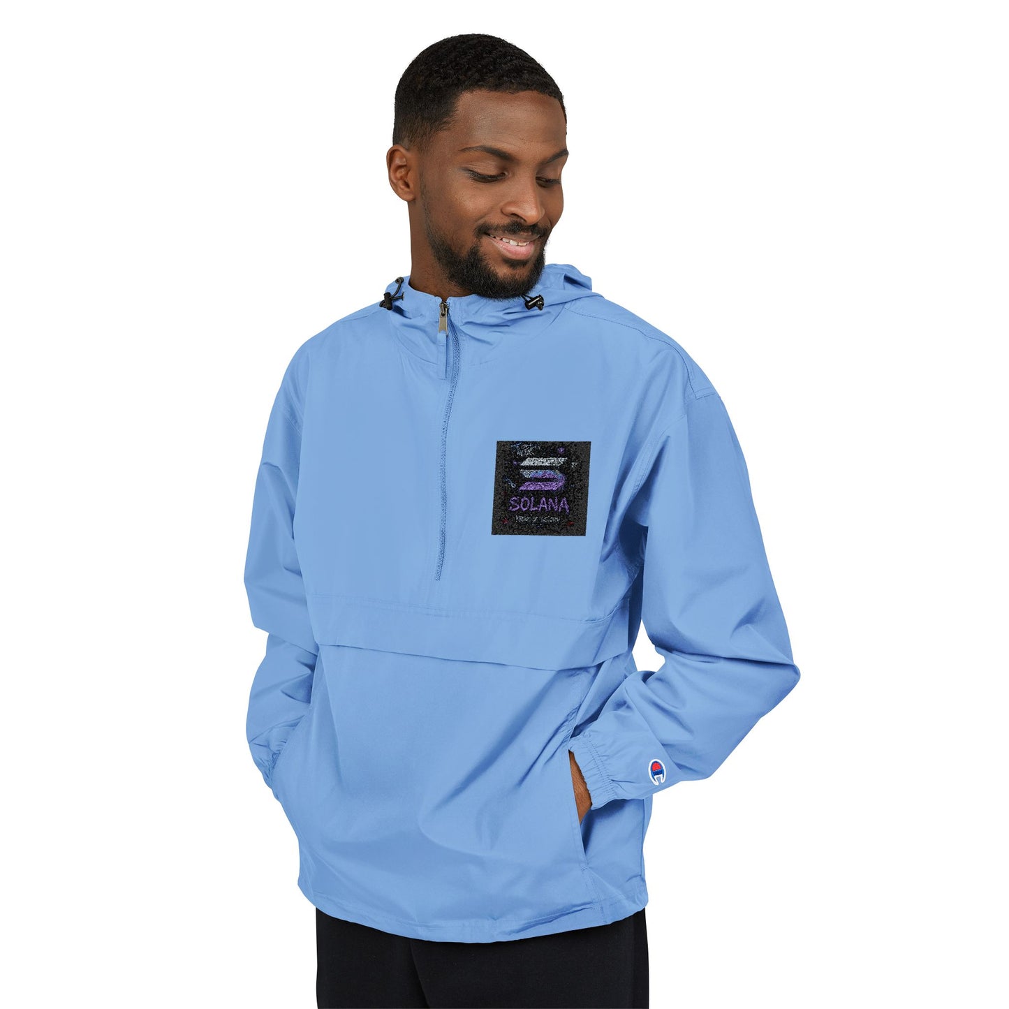 Solana Vibrant Packable Anorak Jacket for Adventurers, Lightweight Rain Gear, Camp Gear, Travel Jacket, Festival Apparel