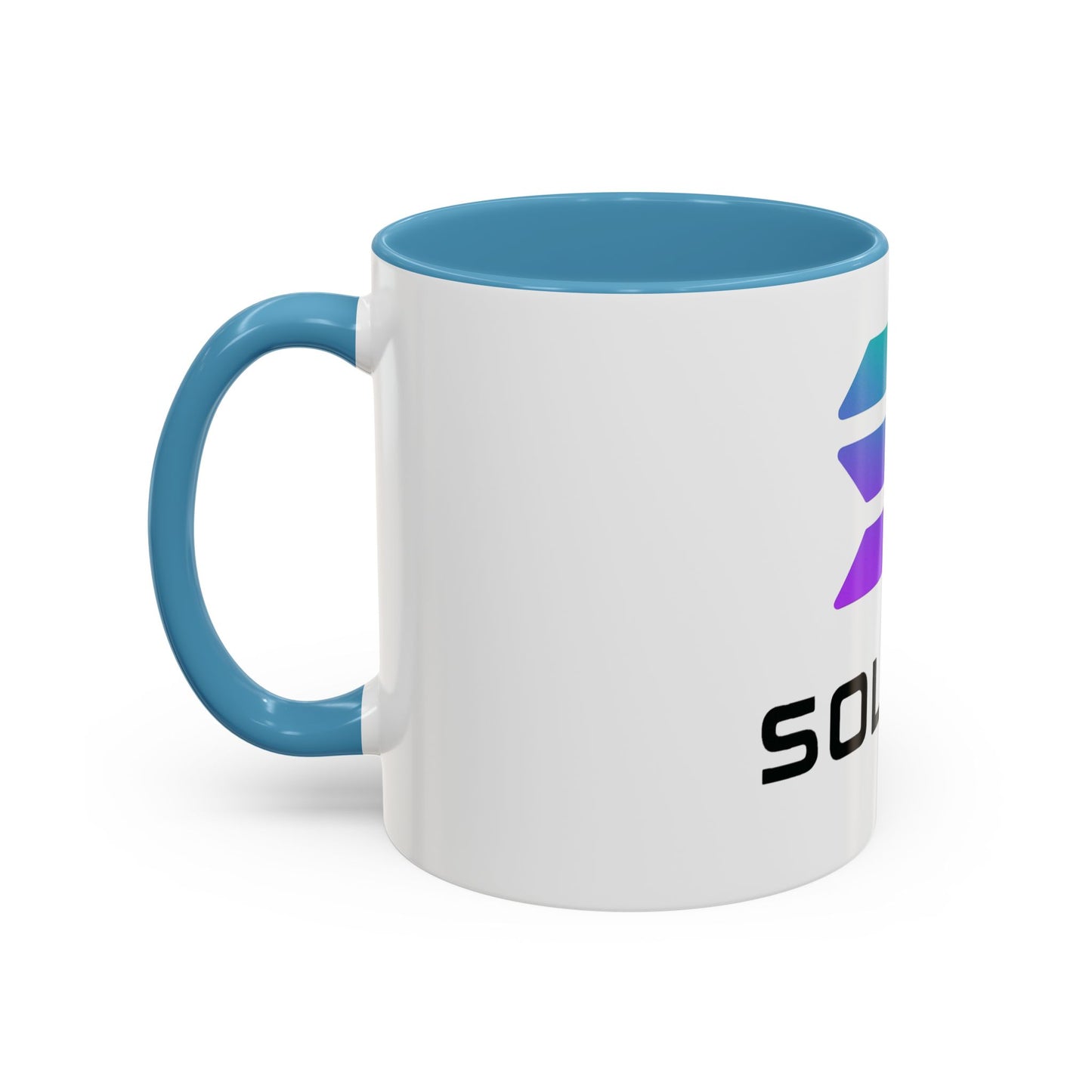 Solana Accent Coffee Mug - Perfect for Crypto Lovers, Stylish Drinkware, Gift for Tech Enthusiasts, Unique Office Accessories, Modern [...]
