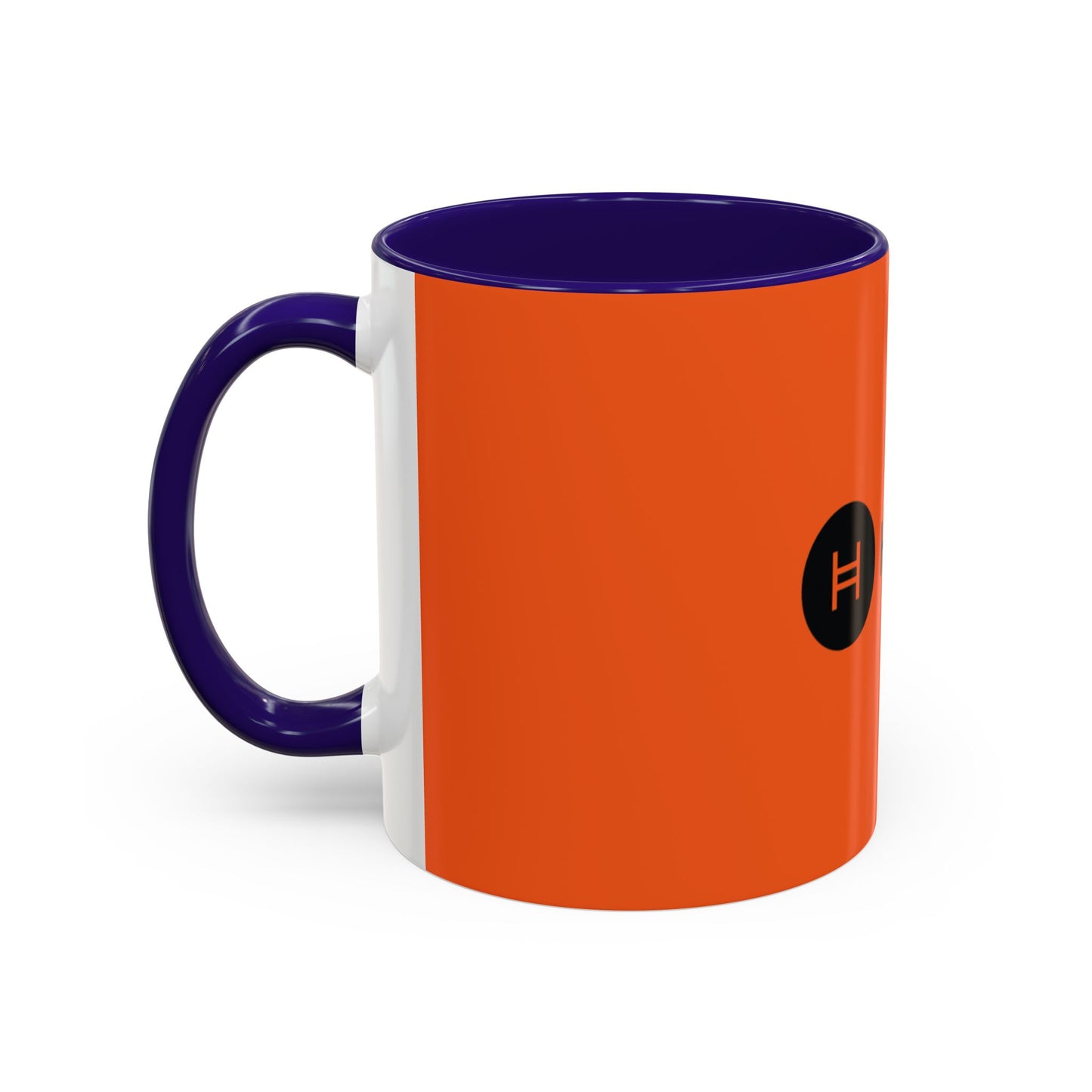 Hedera Orange Coffee Cup, Unique Gift for Coffee Lovers, Vibrant Drinkware for Home or Office, Modern Kitchen Decor