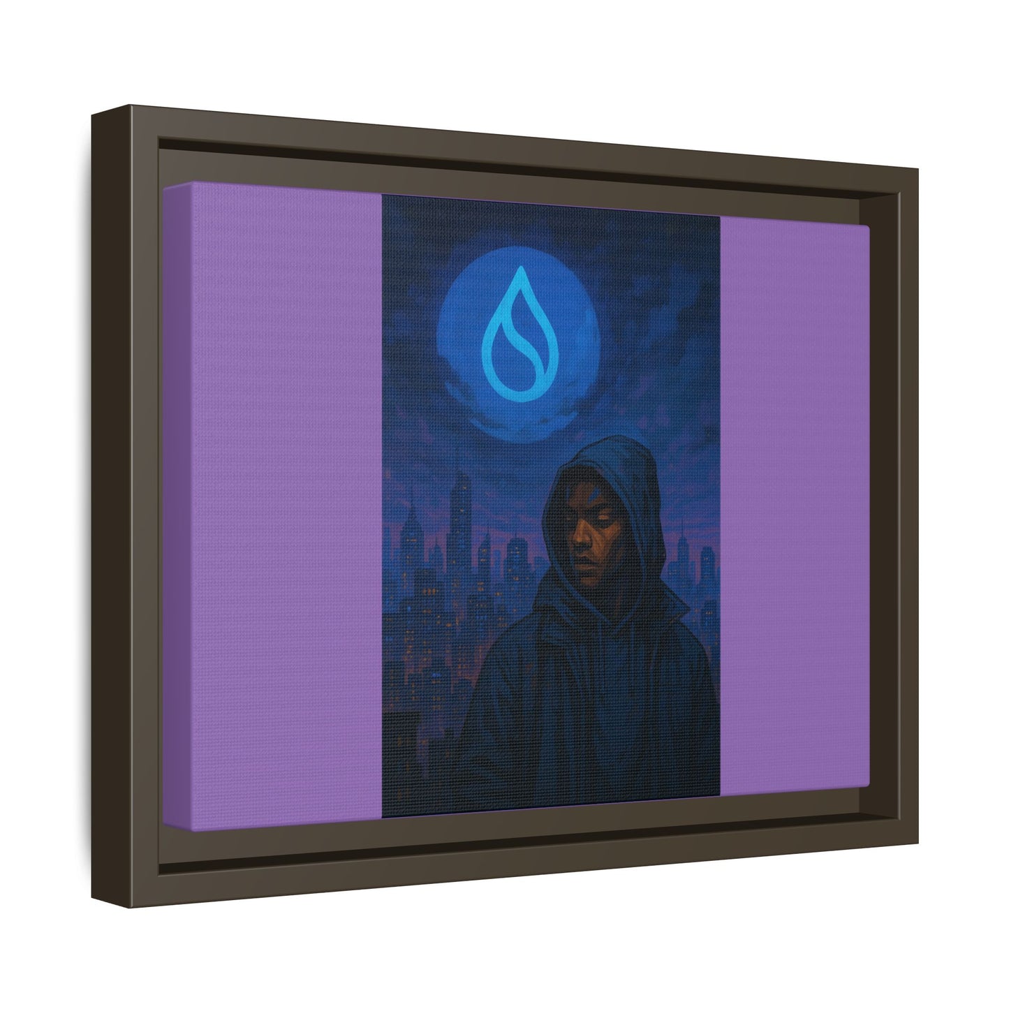 SUI Framed Art Print, Urban Vibe Wall Decor, Perfect for Home, Gift for Art Lovers, Cityscape Art, Unique Home Accent