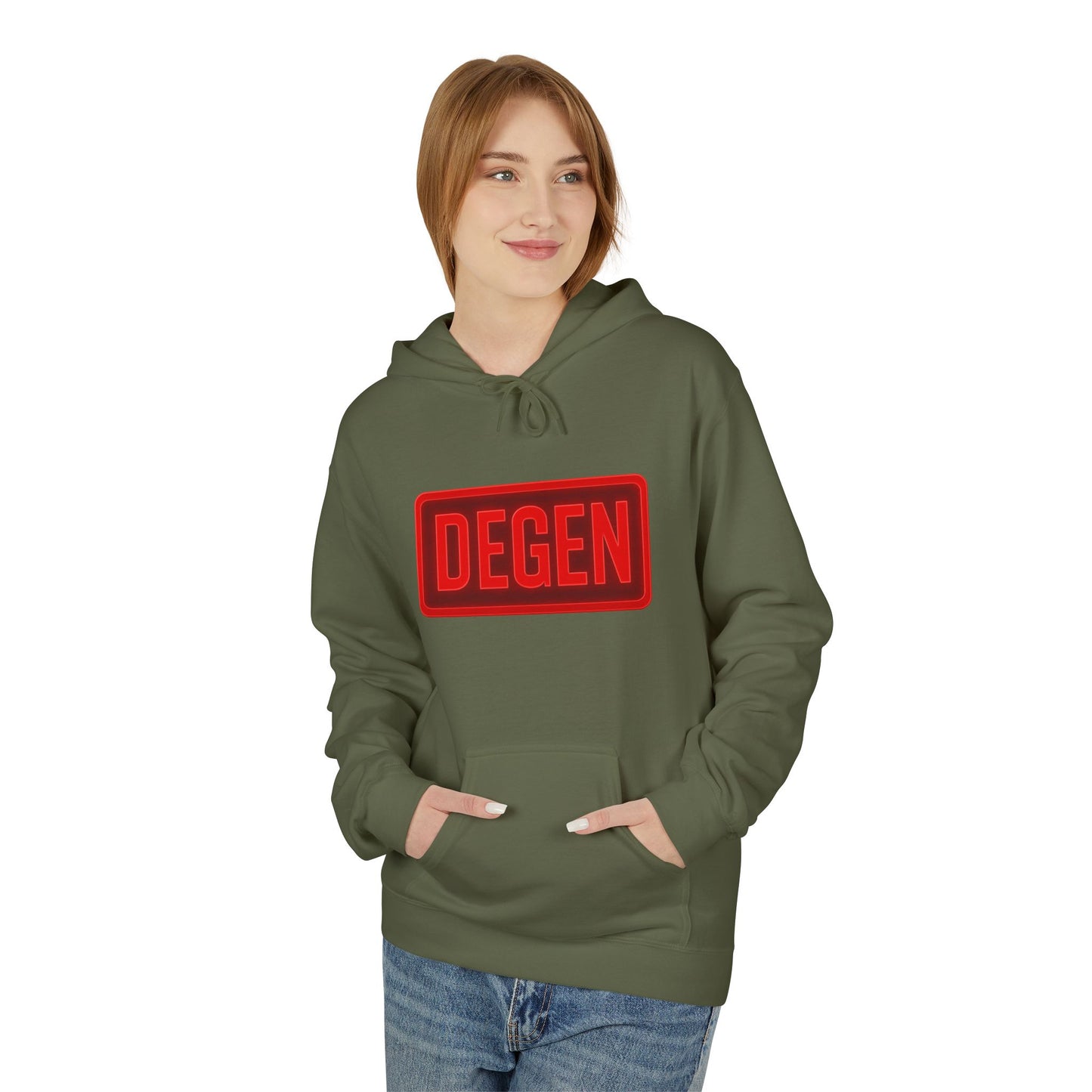 Degen Collection Unisex Fleece Hoodie: Embrace Your Style with DEBEN, Cozy Casual Wear, Gift for Friends, Streetwear Essential, Perfect for Relaxation