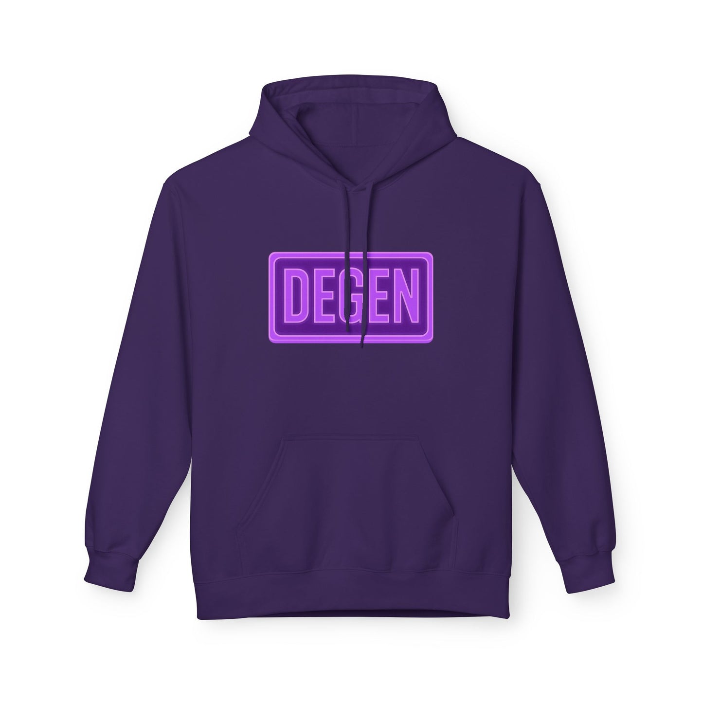 Degen Collection Vibrant Hoodie with 'DEGEN' Design for Cozy Vibes, Perfect for Casual Wear, Gifts, or Street Style