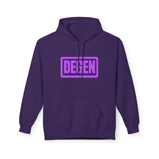 Degen Collection Vibrant Hoodie with 'DEGEN' Design for Cozy Vibes, Perfect for Casual Wear, Gifts, or Street Style