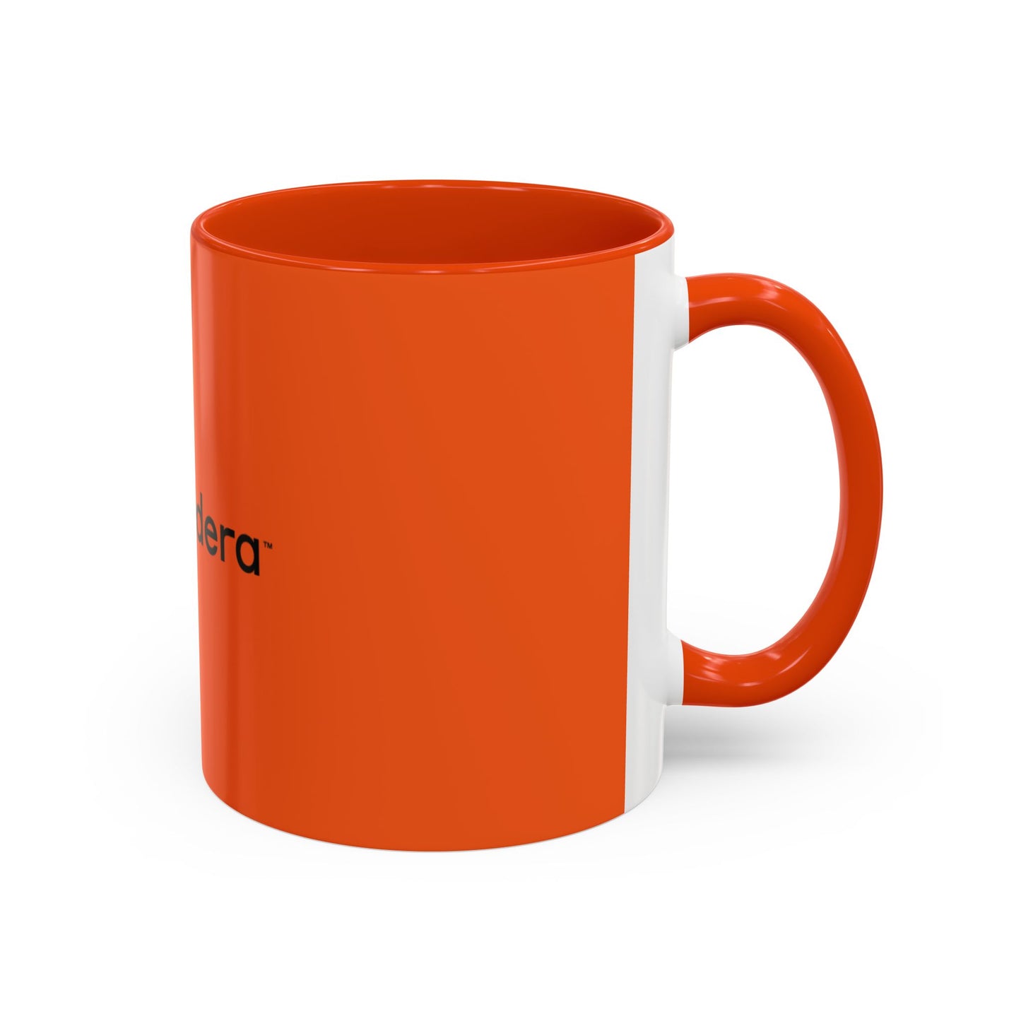 Hedera Orange Coffee Cup, Unique Gift for Coffee Lovers, Vibrant Drinkware for Home or Office, Modern Kitchen Decor