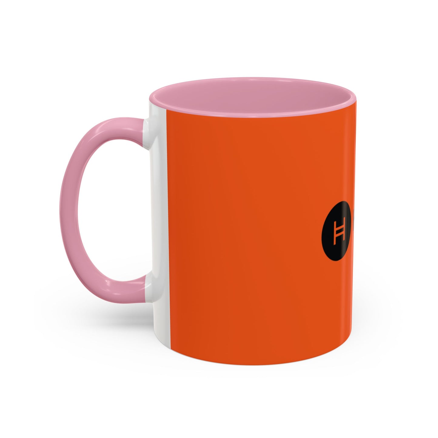 Hedera Orange Coffee Cup, Unique Gift for Coffee Lovers, Vibrant Drinkware for Home or Office, Modern Kitchen Decor
