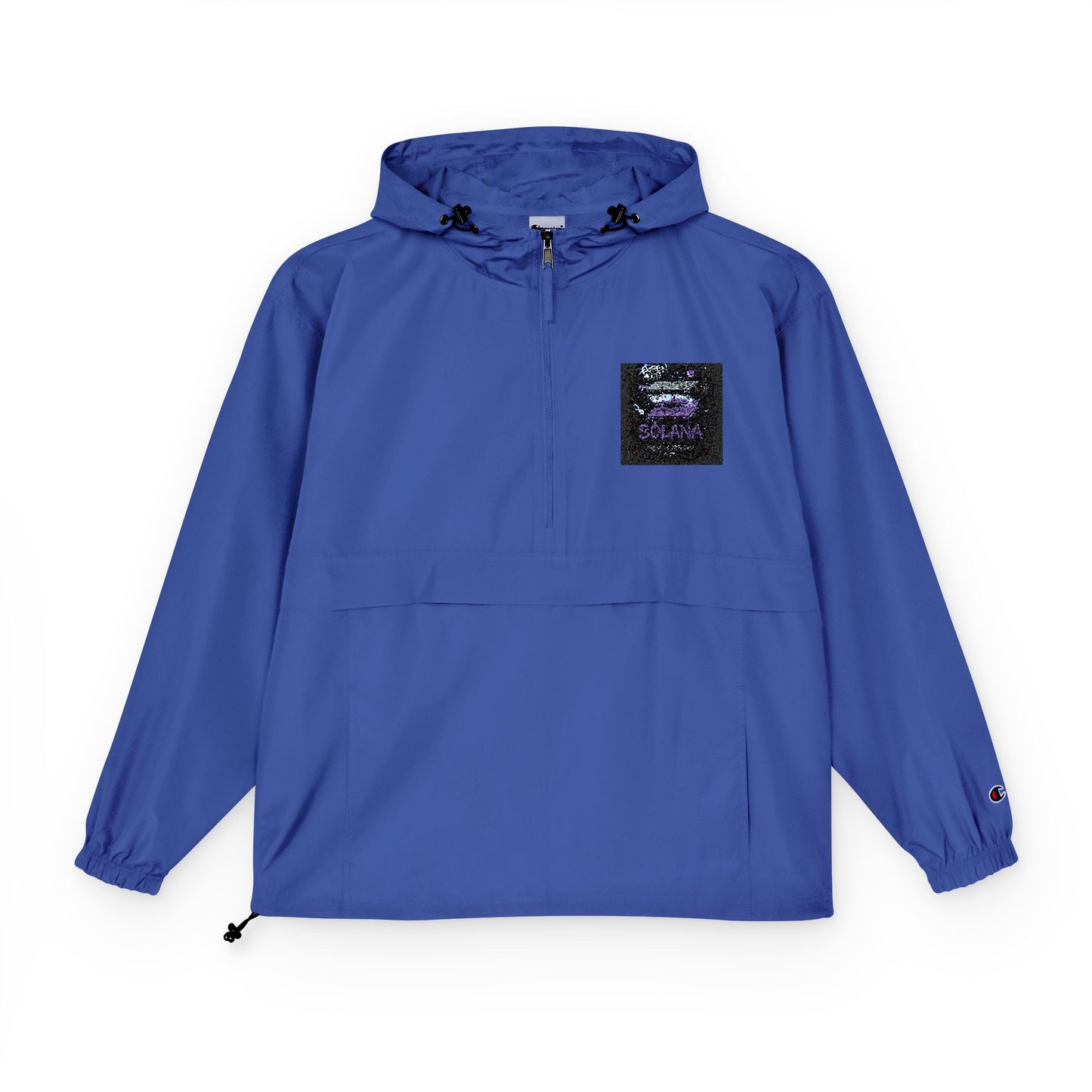 Solana Vibrant Packable Anorak Jacket for Adventurers, Lightweight Rain Gear, Camp Gear, Travel Jacket, Festival Apparel