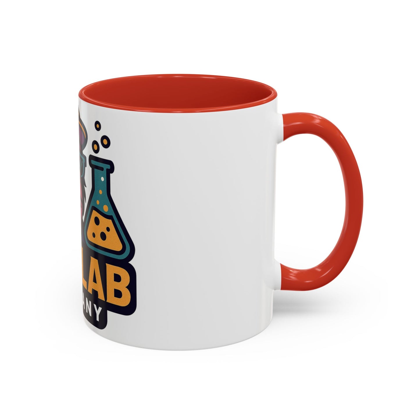 Ape Lab Company Accent Coffee Mug - Unique Gift for Coffee Lovers, Perfect for Scientists, Funny Office Mug, Lab Themed Drinkware, [...]