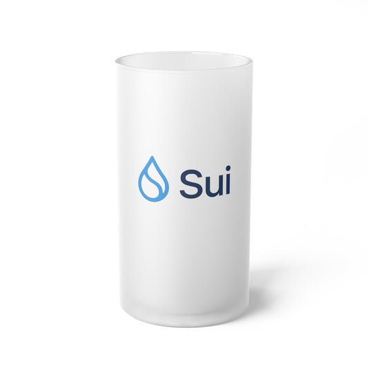 SUI Frosted Beer Mug with Sui Logo | Personalized Gift for Beer Lovers, Cool Drinkware for Entertaining, Custom Brewery Mugs, Great for [...]