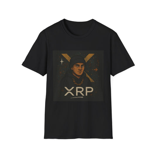 Crypto Art Unisex T-Shirt, XRP Shirt, Digital Currency Gift, Trendy Tee for Men & Women, Retro Style Fashion, Blockchain Enthusiast
