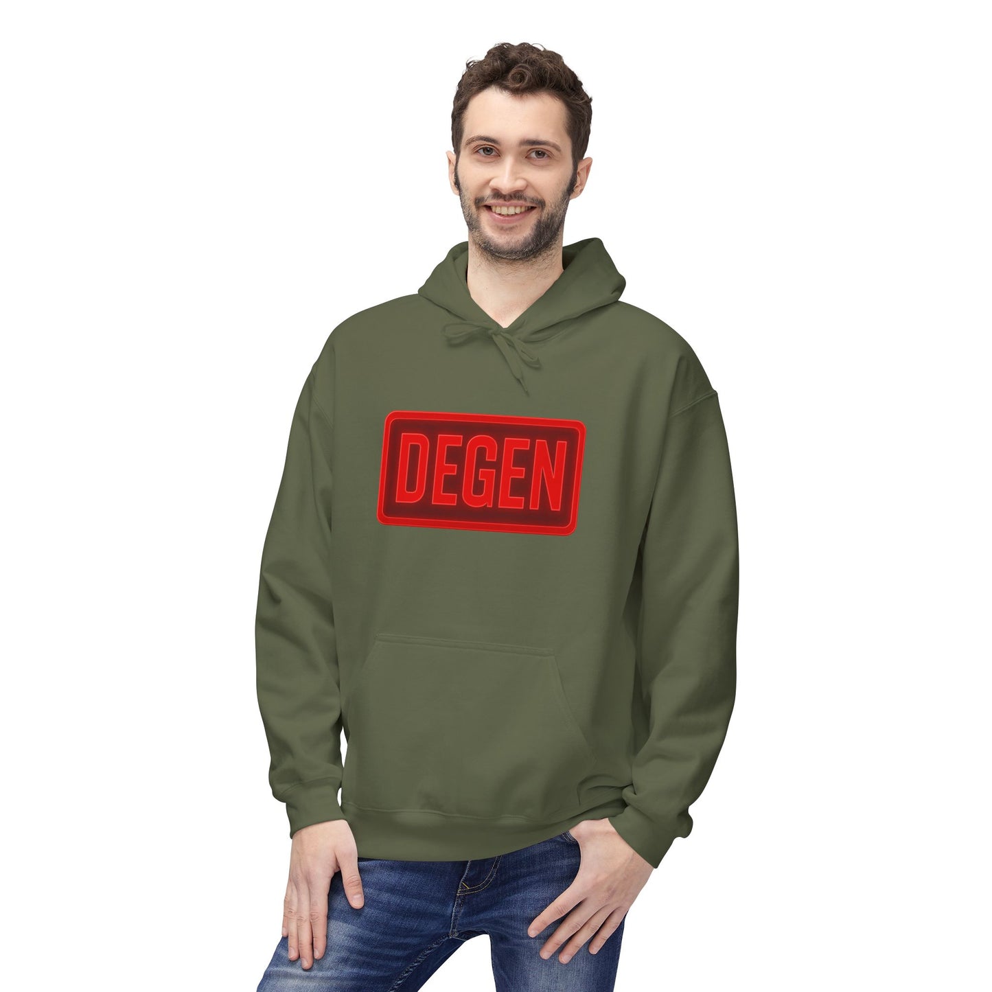 Degen Collection Unisex Fleece Hoodie: Embrace Your Style with DEBEN, Cozy Casual Wear, Gift for Friends, Streetwear Essential, Perfect for Relaxation
