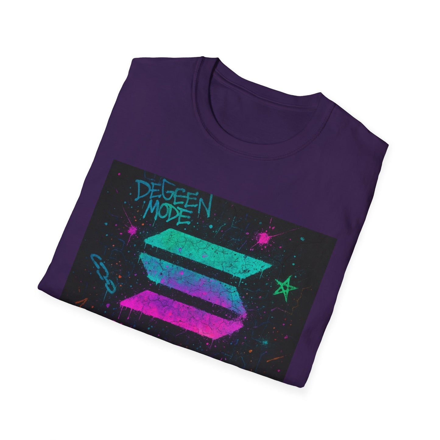 Vibrant Graphic Tee - 'Solana Proof of History' Unisex Softstyle T-Shirt, Casual Wear, Gift for Crypto Enthusiasts, Everyday Fashion, [...]