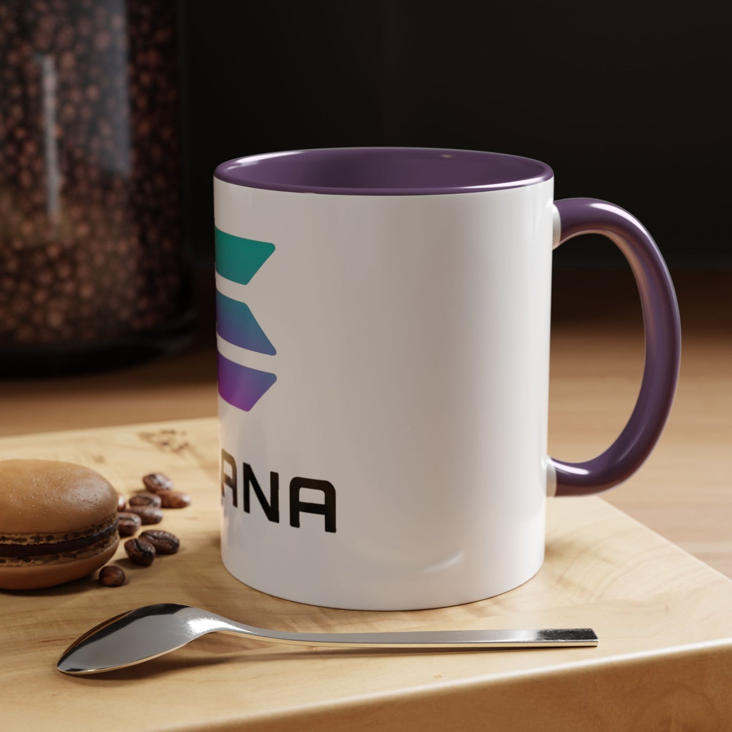 Solana Accent Coffee Mug - Perfect for Crypto Lovers, Stylish Drinkware, Gift for Tech Enthusiasts, Unique Office Accessories, Modern [...]
