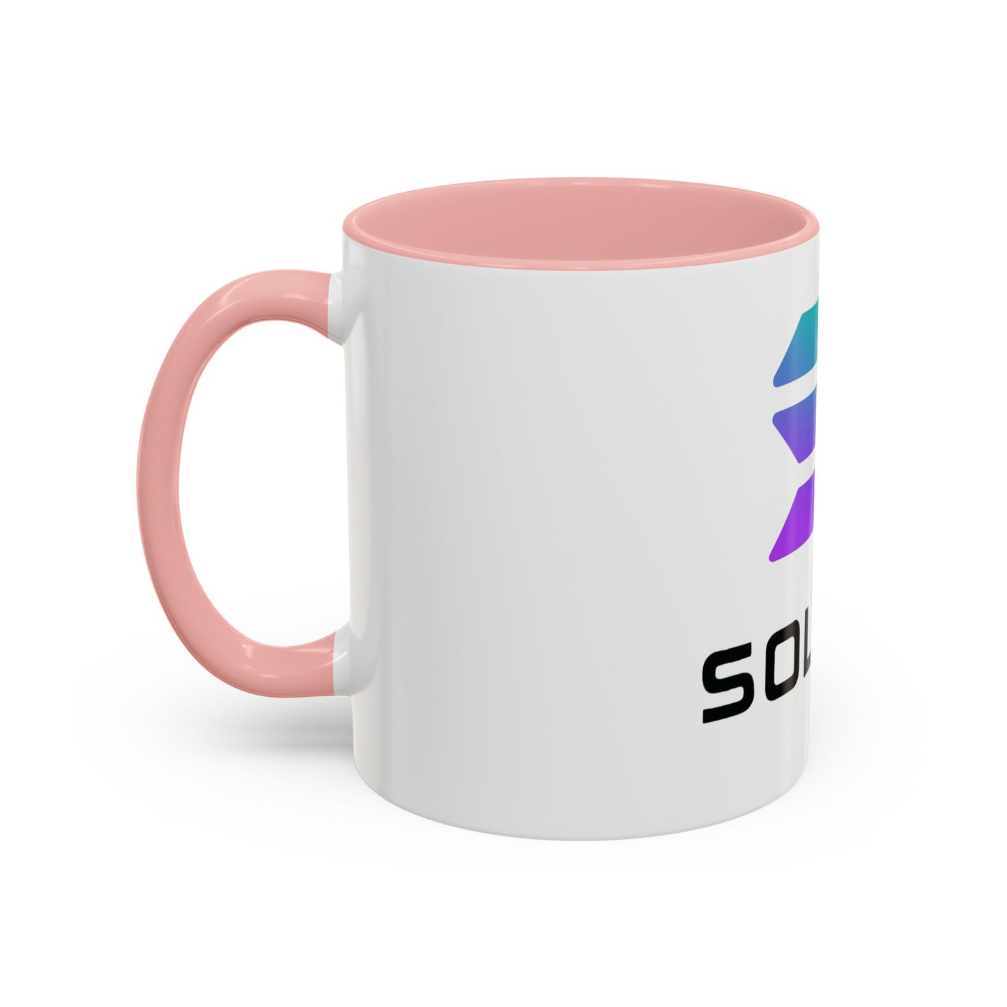 Solana Accent Coffee Mug - Perfect for Crypto Lovers, Stylish Drinkware, Gift for Tech Enthusiasts, Unique Office Accessories, Modern [...]
