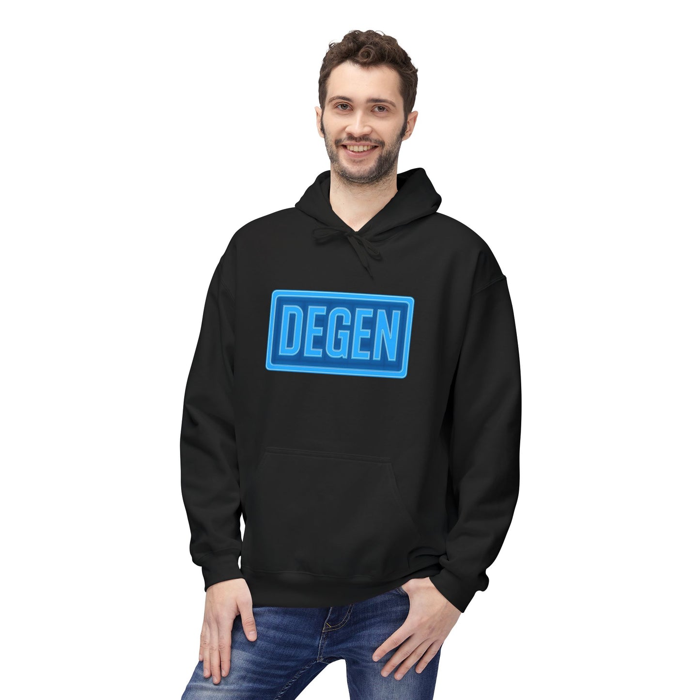 Degen Collection Cool Graphic Hoodie for Everyday Comfort, Unisex Casual Wear, Perfect Gift for Birthdays, Holidays, and Relaxation