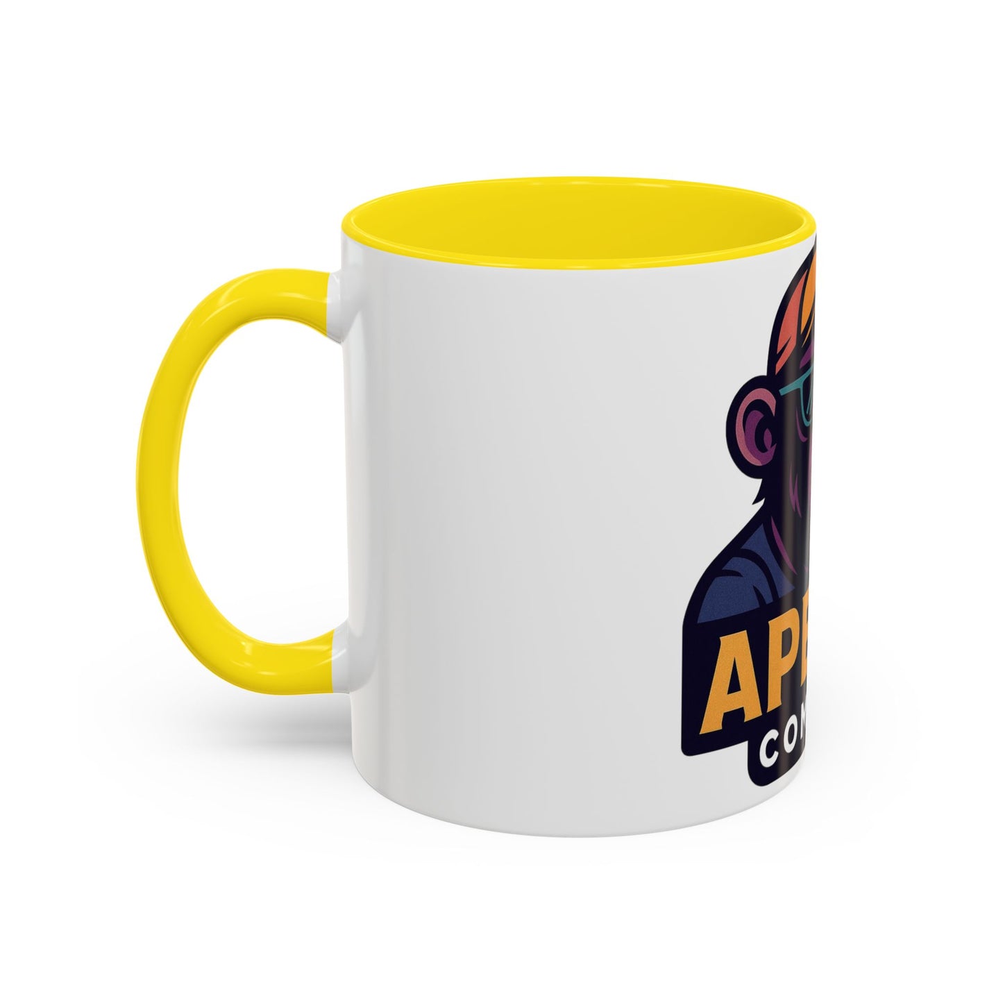 Ape Lab Company Accent Coffee Mug - Unique Gift for Coffee Lovers, Perfect for Scientists, Funny Office Mug, Lab Themed Drinkware, [...]