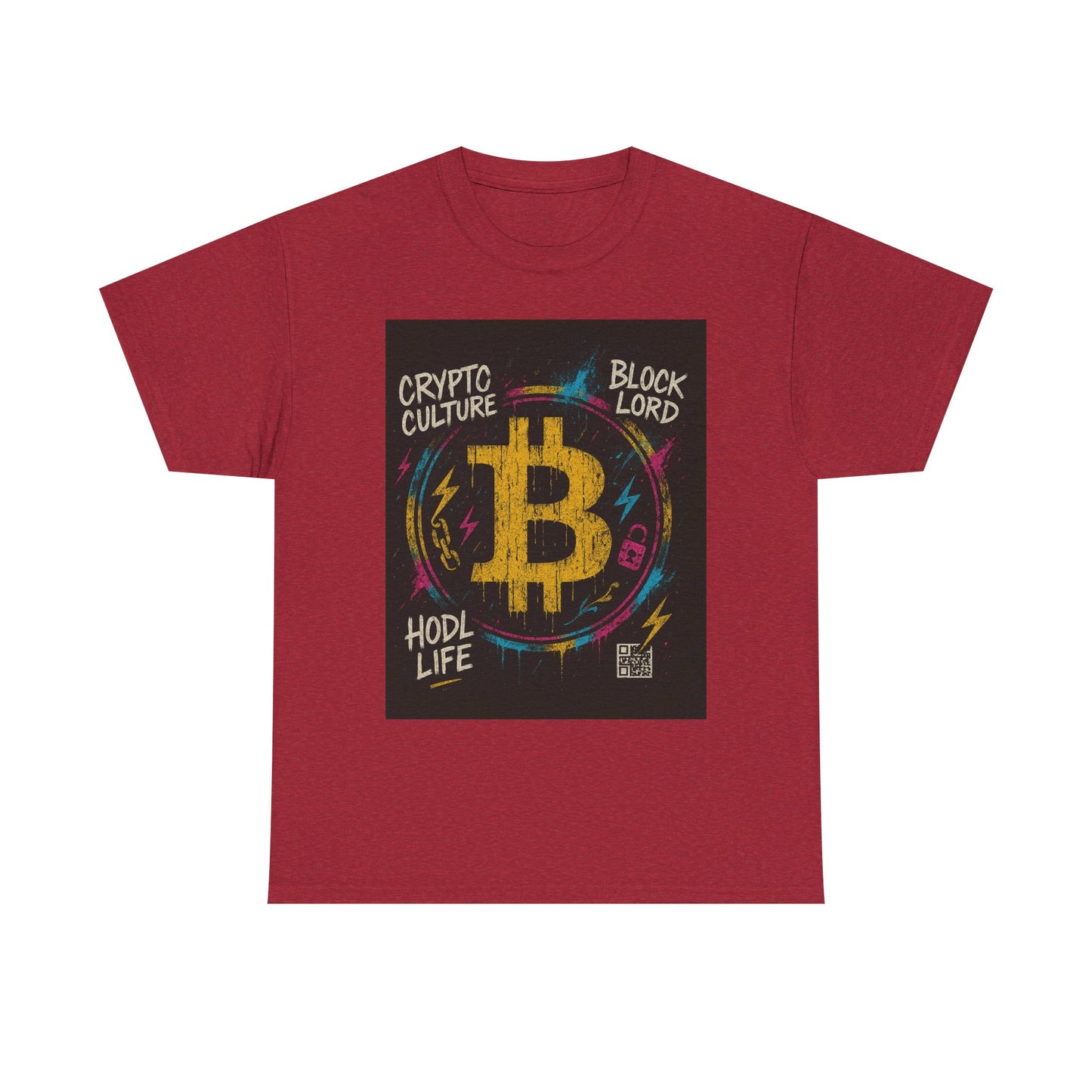 Cryptocurrency Vibes Unisex Tee - HODL Life, Crypto Culture, Block Lord, Bitcoin Merch, Gift for Crypto Enthusiasts