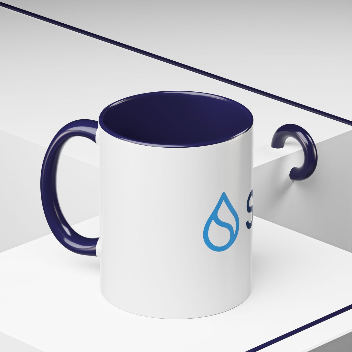 SUI Stylish Accent Coffee Mug - Unique Sui Logo Design, Perfect Gift for Coffee Lovers, Home, Office, or as a Fun Collectible