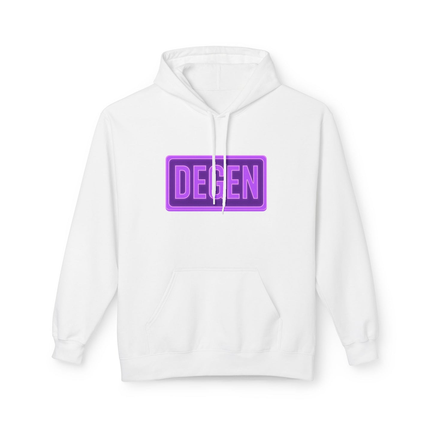 Degen Collection Vibrant Hoodie with 'DEGEN' Design for Cozy Vibes, Perfect for Casual Wear, Gifts, or Street Style