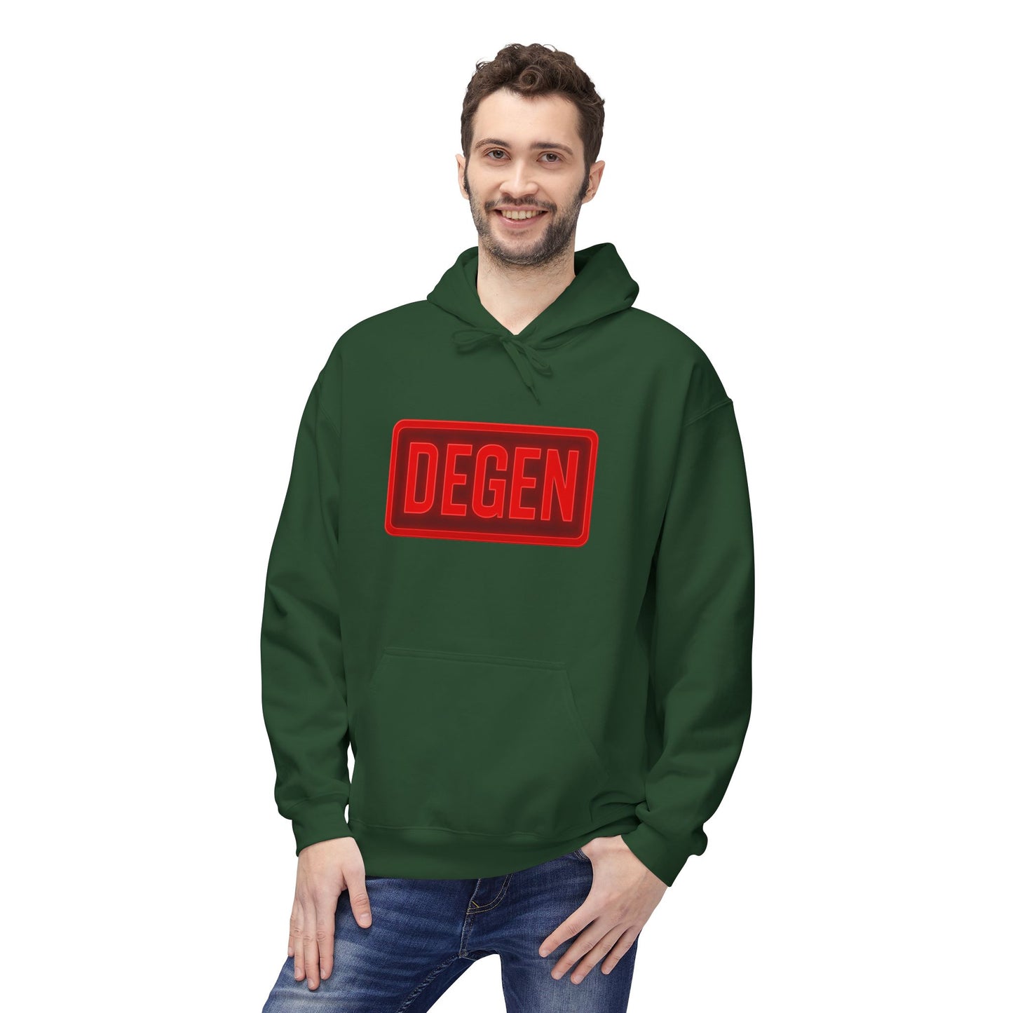 Degen Collection Unisex Fleece Hoodie: Embrace Your Style with DEBEN, Cozy Casual Wear, Gift for Friends, Streetwear Essential, Perfect for Relaxation