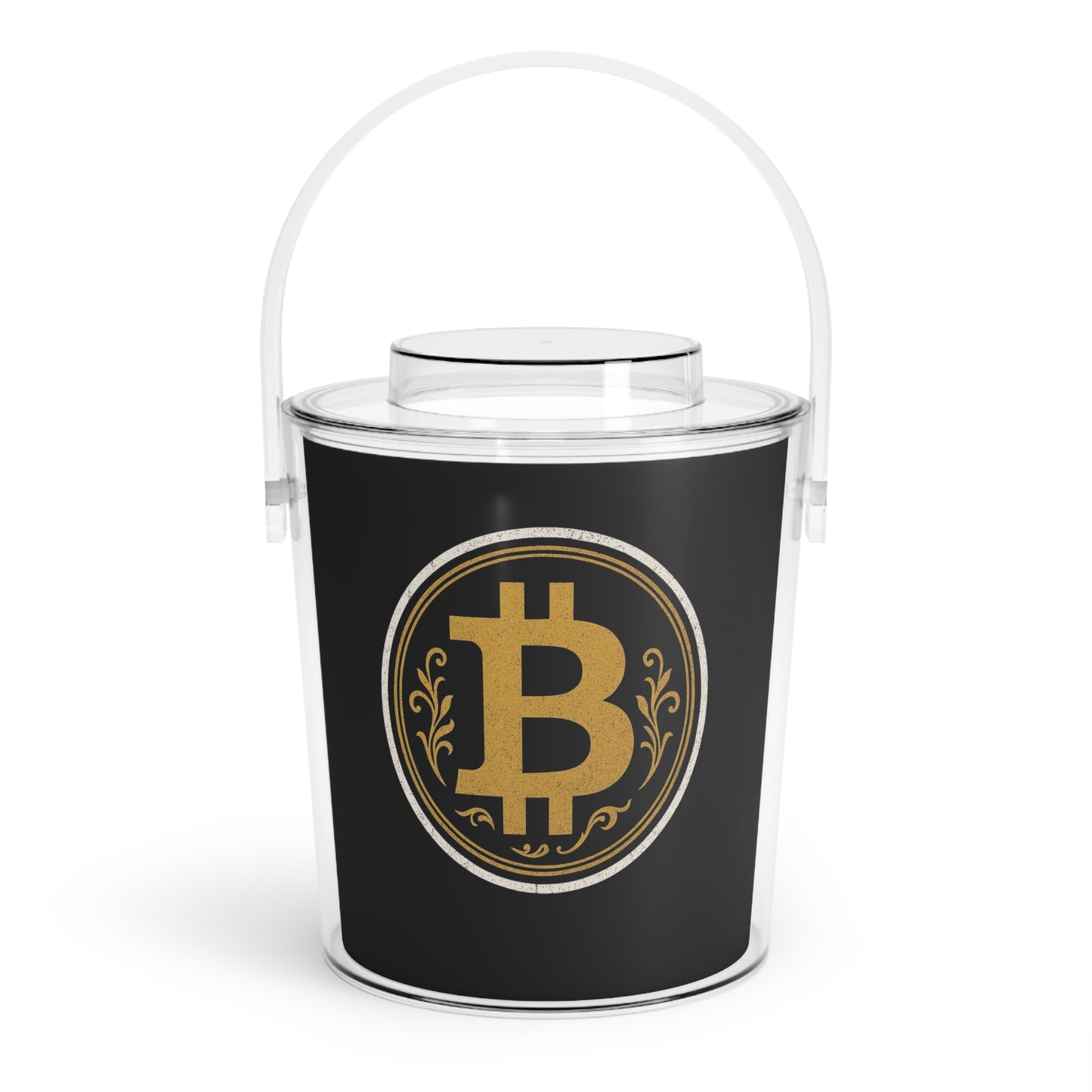 Bitcoin Ice Bucket with Tongs, Cryptocurrency Party Decor, Luxury Barware, Unique Gift for Crypto Enthusiasts, Holiday Cocktail [...]