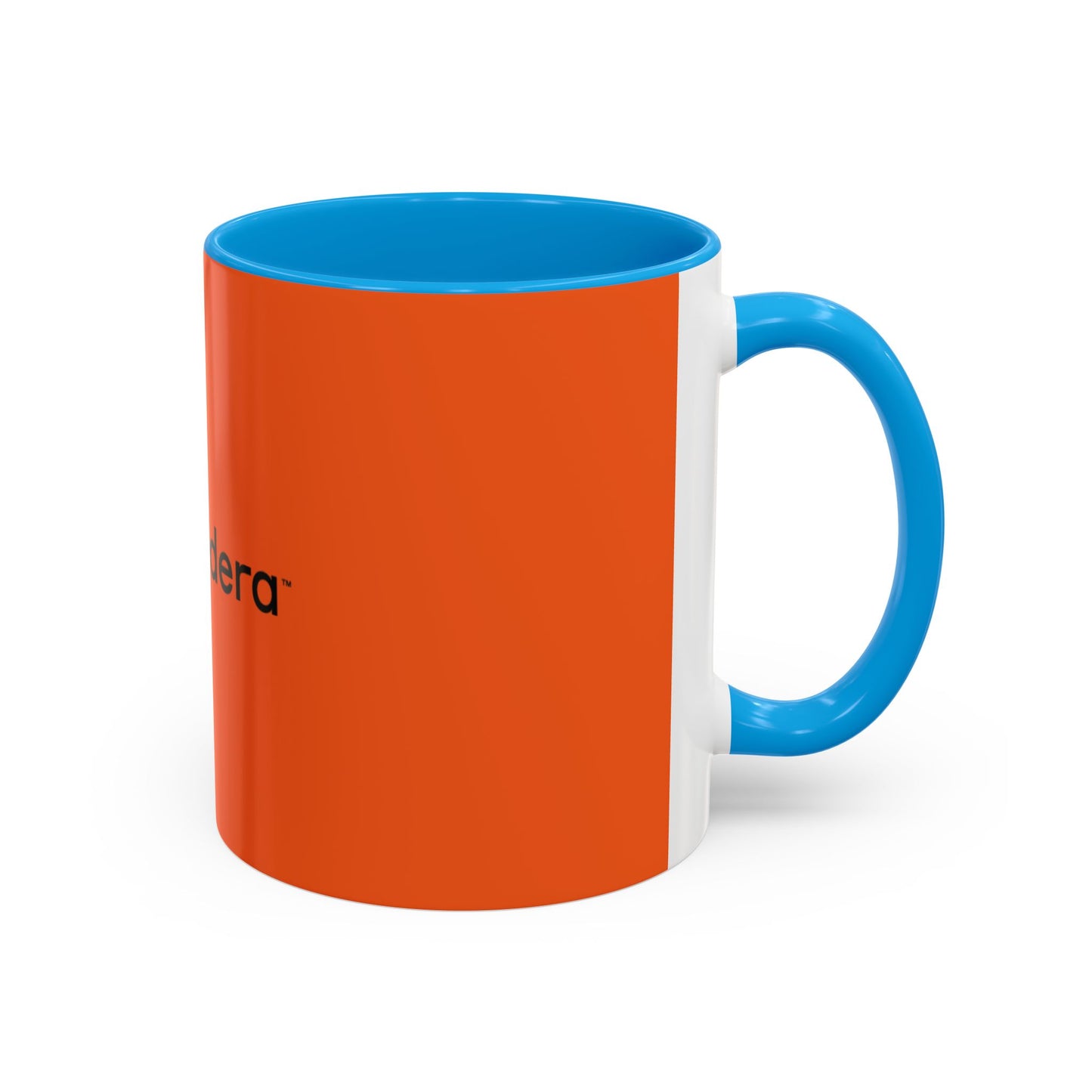 Hedera Orange Coffee Cup, Unique Gift for Coffee Lovers, Vibrant Drinkware for Home or Office, Modern Kitchen Decor