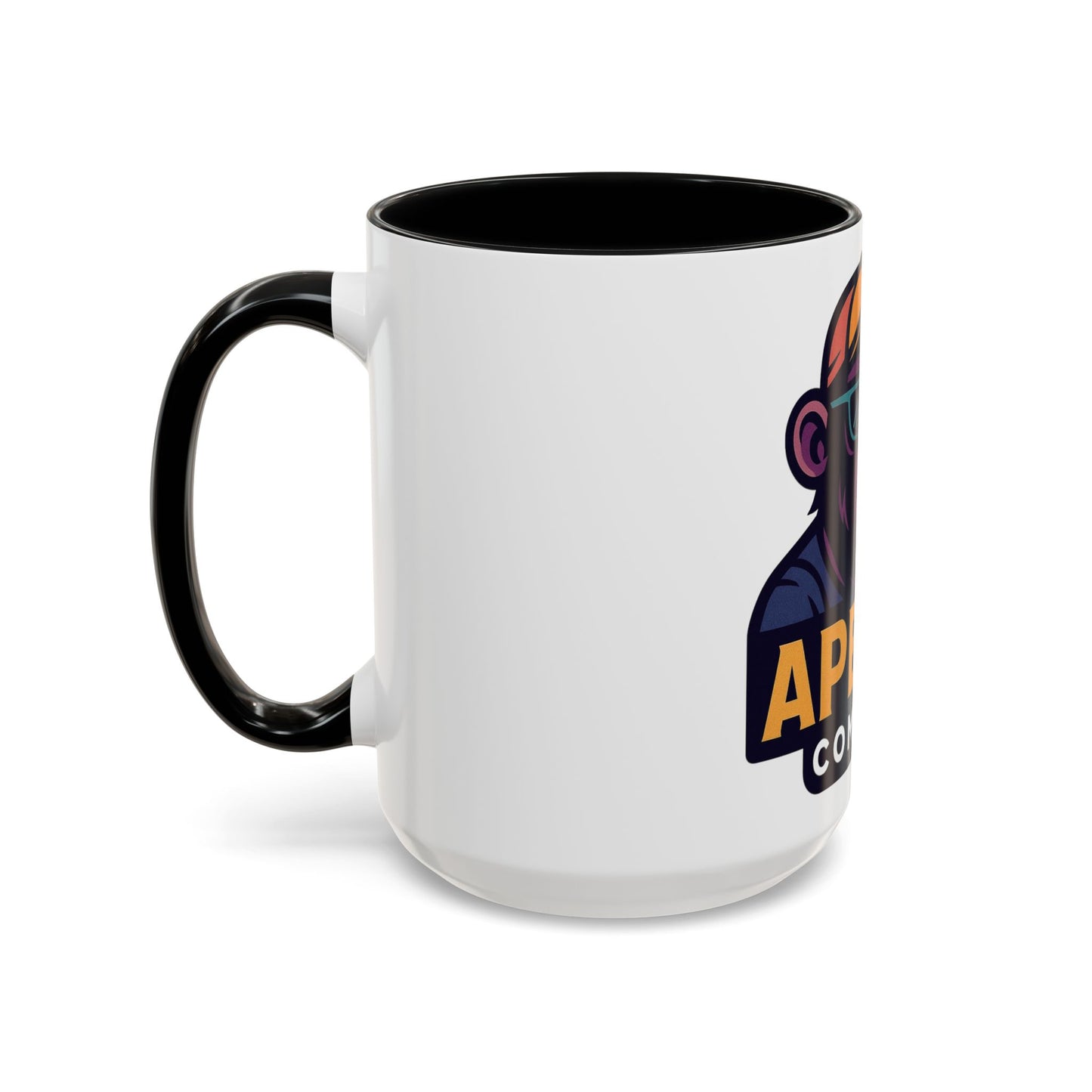 Ape Lab Company Accent Coffee Mug - Unique Gift for Coffee Lovers, Perfect for Scientists, Funny Office Mug, Lab Themed Drinkware, [...]