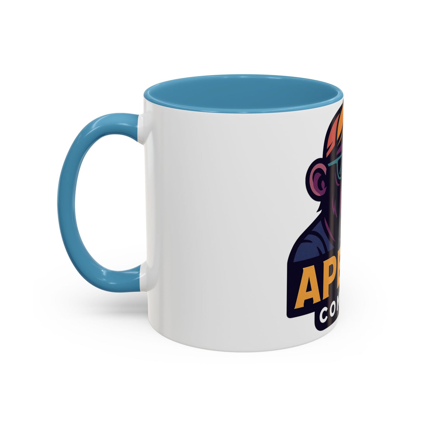 Ape Lab Company Accent Coffee Mug - Unique Gift for Coffee Lovers, Perfect for Scientists, Funny Office Mug, Lab Themed Drinkware, [...]