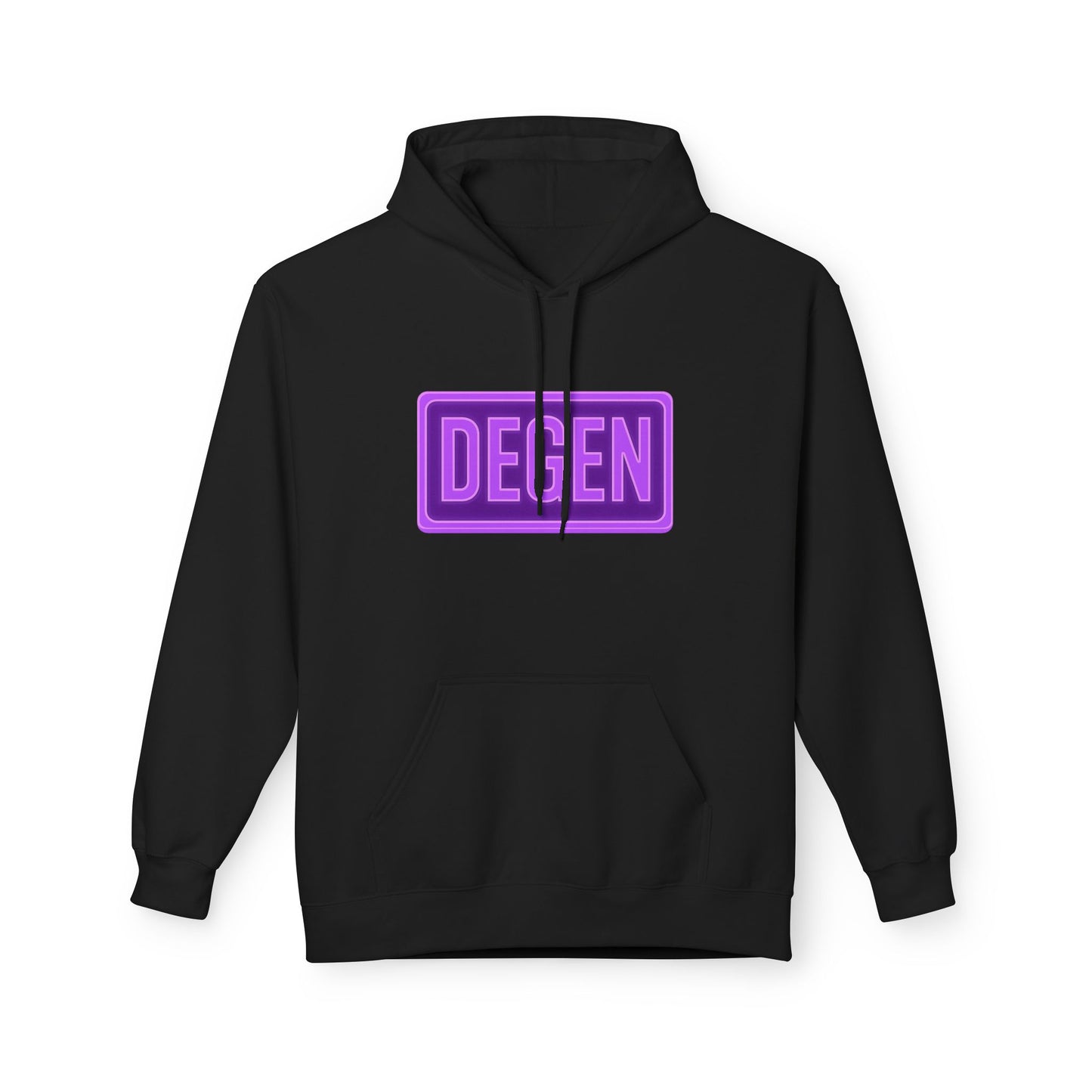 Degen Collection Vibrant Hoodie with 'DEGEN' Design for Cozy Vibes, Perfect for Casual Wear, Gifts, or Street Style