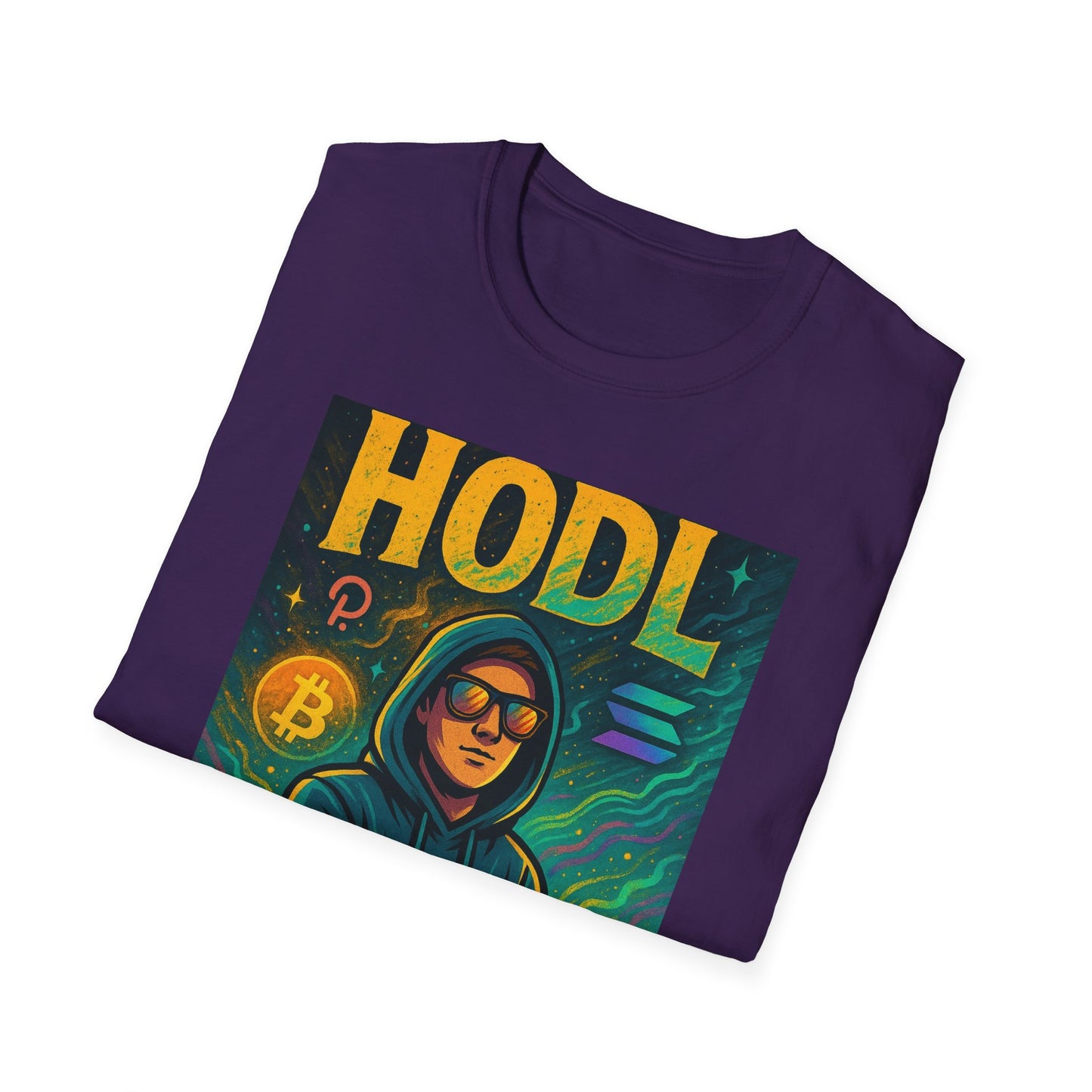Unisex Crypto-HODL T-Shirt, Bitcoin Merch, Gift for Crypto Enthusiasts, Trendy Graphic Tee, Cool Crypto Apparel